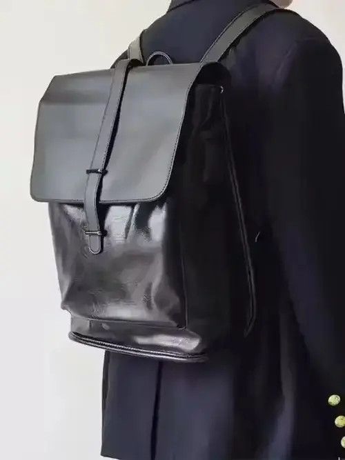 Other Retro fashion pu leather usb port backpack Size ONE SIZE - 2 Thumbnail