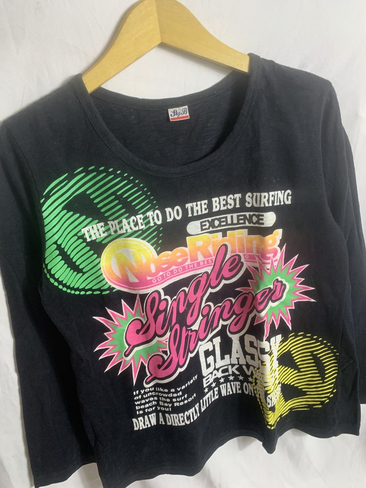 Japanese Brand Japanese Sky b Longsleve Size US S / EU 44-46 / 1 - 2 Thumbnail