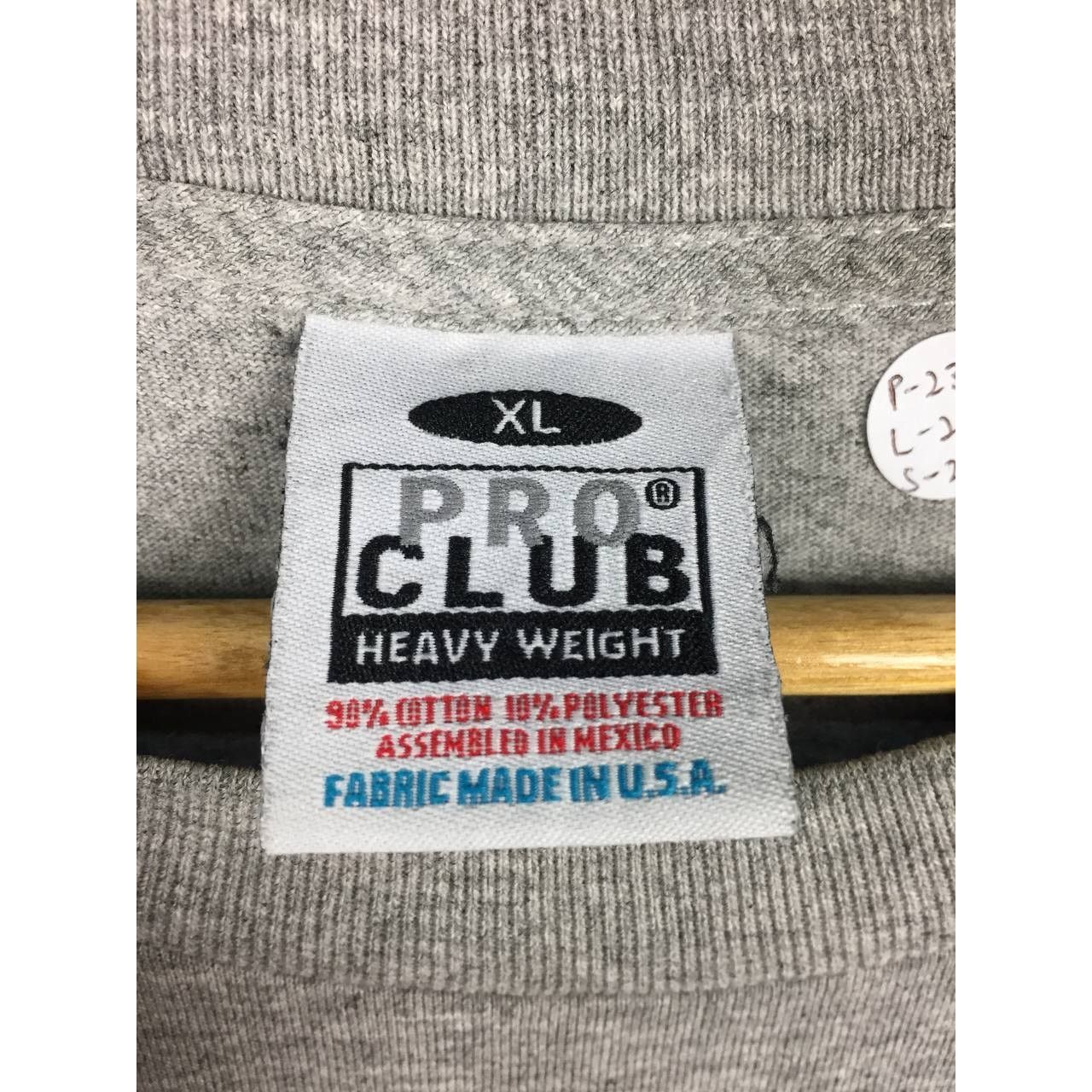 Rap Tees × Vintage Vtg Distressed Pro Club Heavy Weight Plain Blank Rap Tees Size US XL / EU 56 / 4 - 11 Thumbnail
