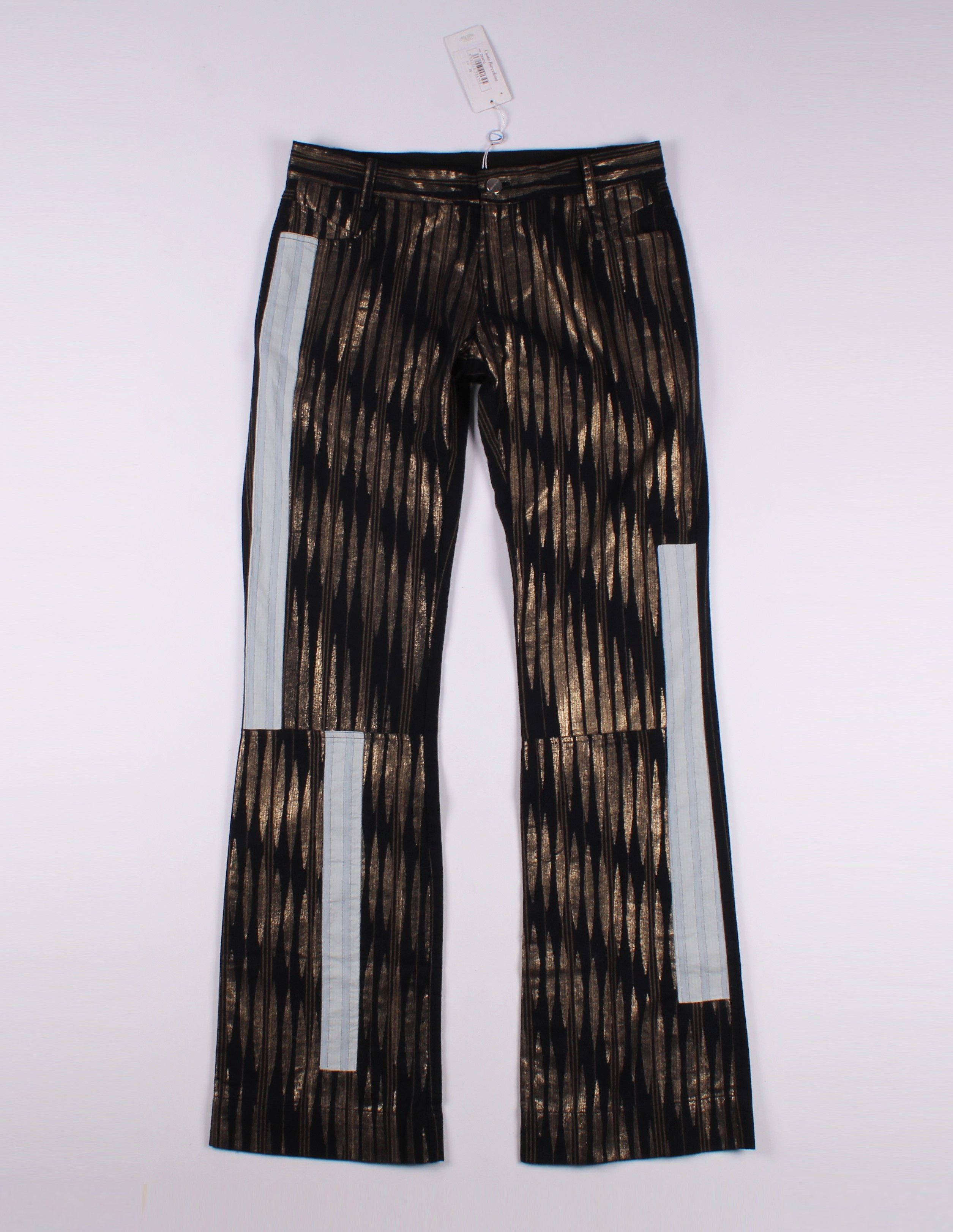 Custo Barcelona Custo Barcelona Y2K Shiny Boot Cut Pants Trousers Size 30" / US 8 / IT 44 - 1 Thumbnail