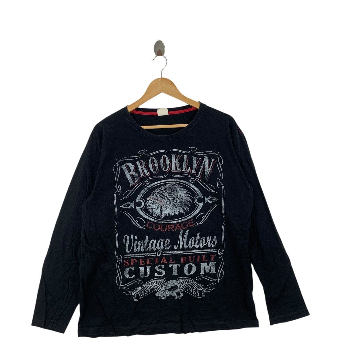 Other BROOKLYN MOTORS CUSTOM Special Built Tee Shirt Top Chopper Size US XXL / EU 58 / 5 - 3 Thumbnail