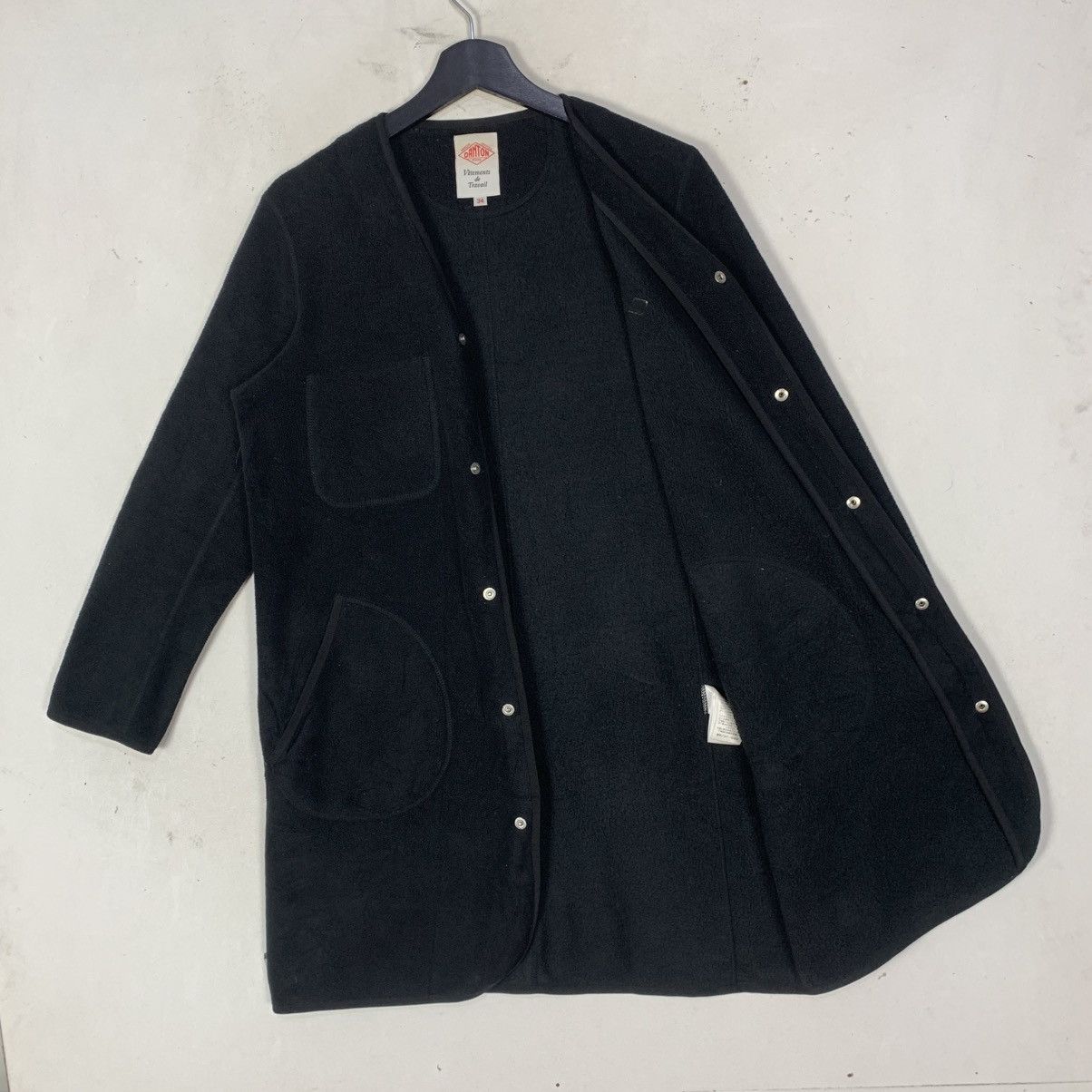 Danton Denton Clothing Outdoor StreetWear Fleece Long Jacket Size M / US 6-8 / IT 42-44 - 4 Thumbnail