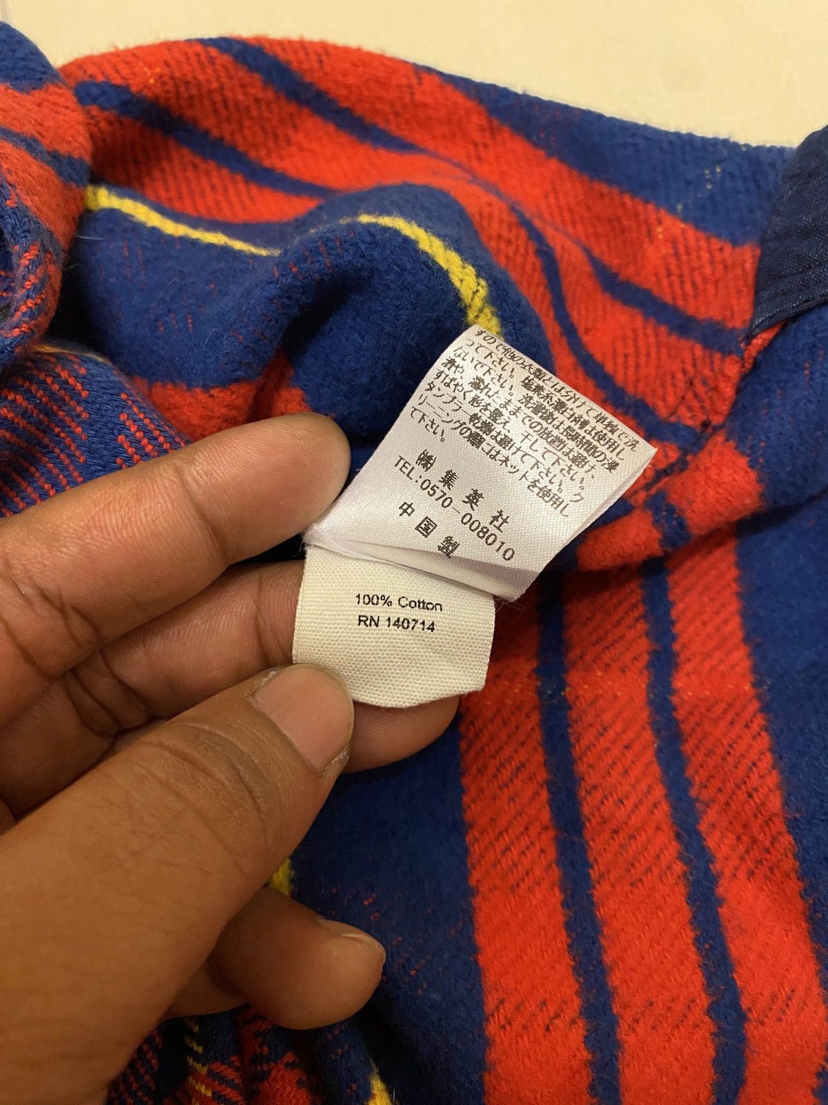 Alex Mill × Flannel Alex Mill Heavy Cotton Flannel Shirt Size US M / EU 48-50 / 2 - 14 Thumbnail