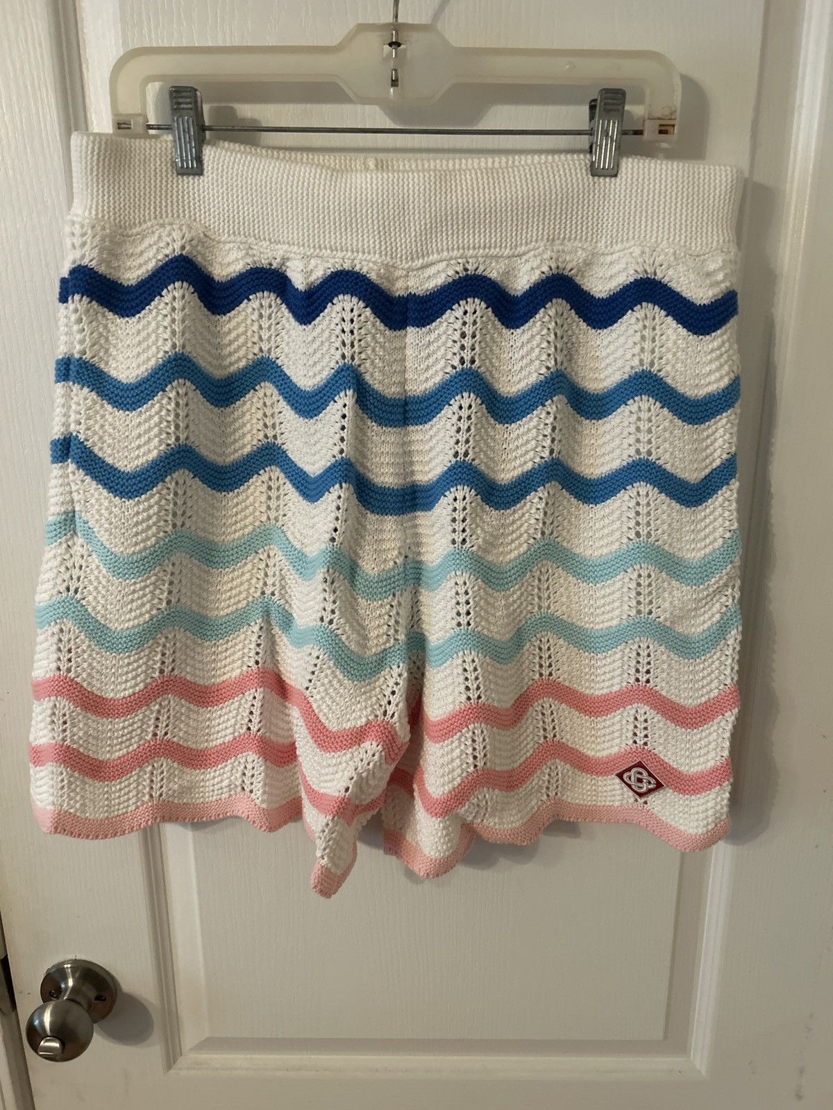 Casablanca Casablanca Wave Knitted Shorts Size US 36 / EU 52 - 1 Thumbnail