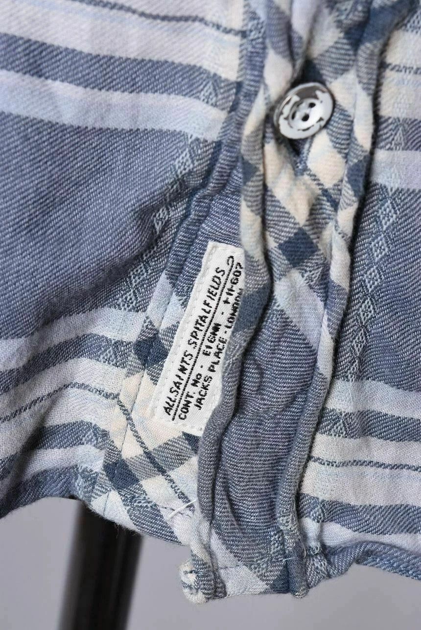 Allsaints AllSaints Spitalfields Plaid Long Sleeve Button Up Shirt Size US S / EU 44-46 / 1 - 3 Thumbnail