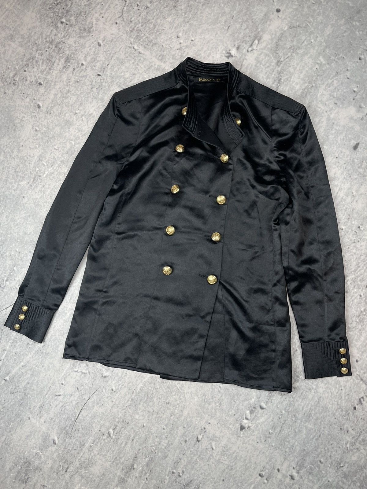 Balmain x H&M blazer coat light women's