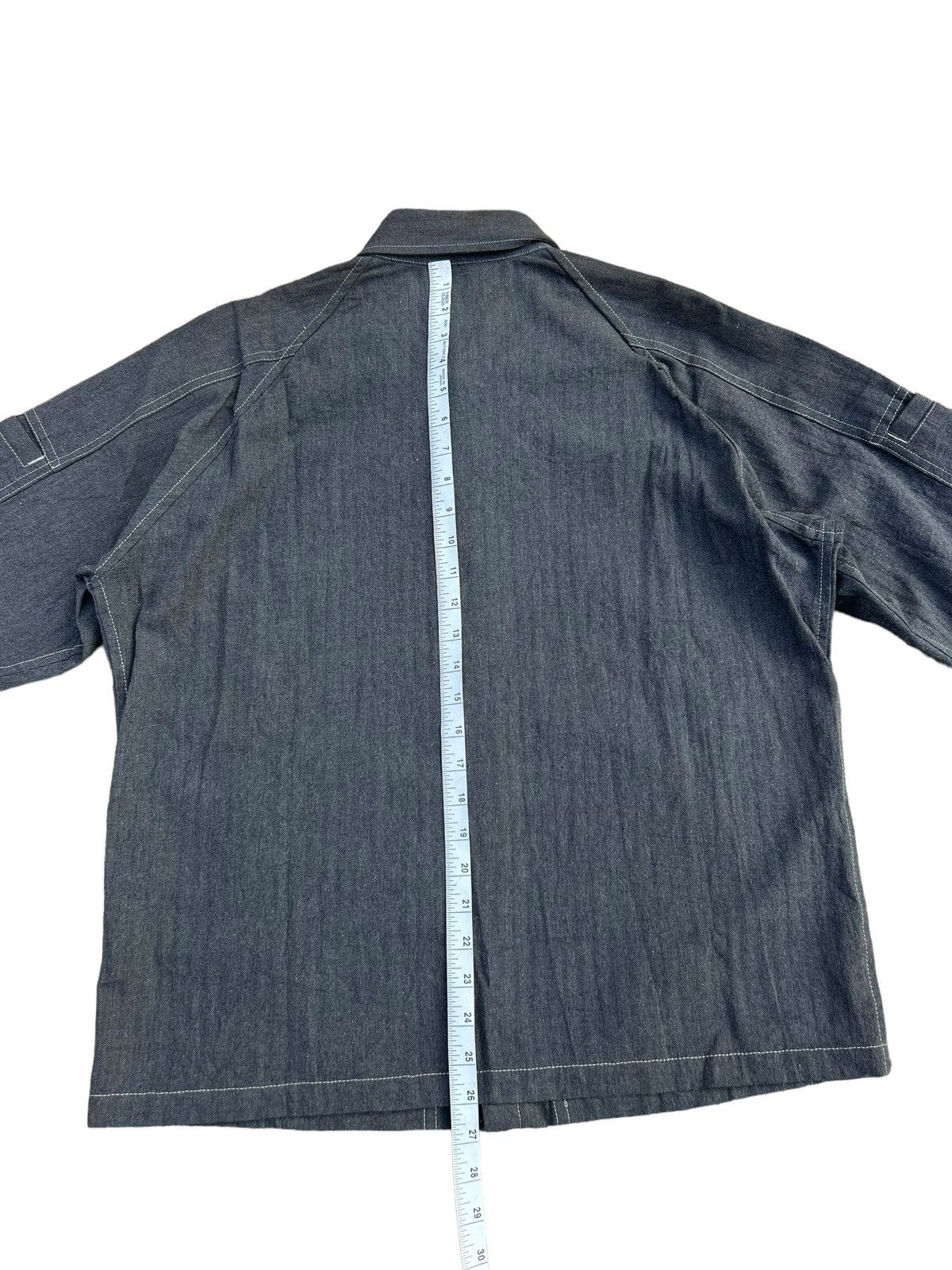 Y's for Men × Yohji Yamamoto Archive Yohji Yamamoto LQ HBT Salt & Pepper Tactical Jacket Size US L / EU 52-54 / 3 - 6 Thumbnail