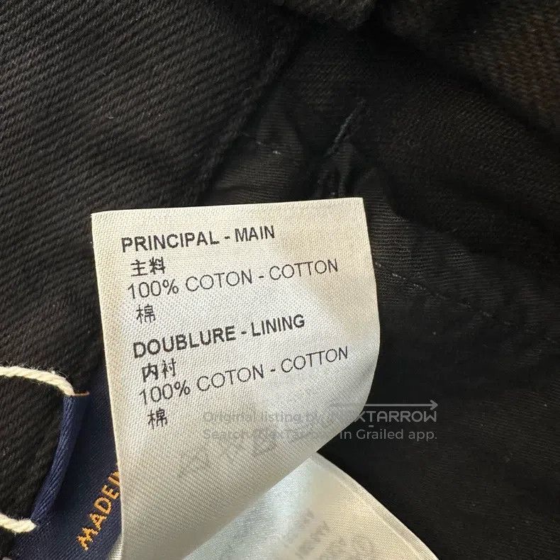 Louis Vuitton Louis Vuitton Embossed Denim Logging Pants Size US 30 / EU 46 - 6 Thumbnail
