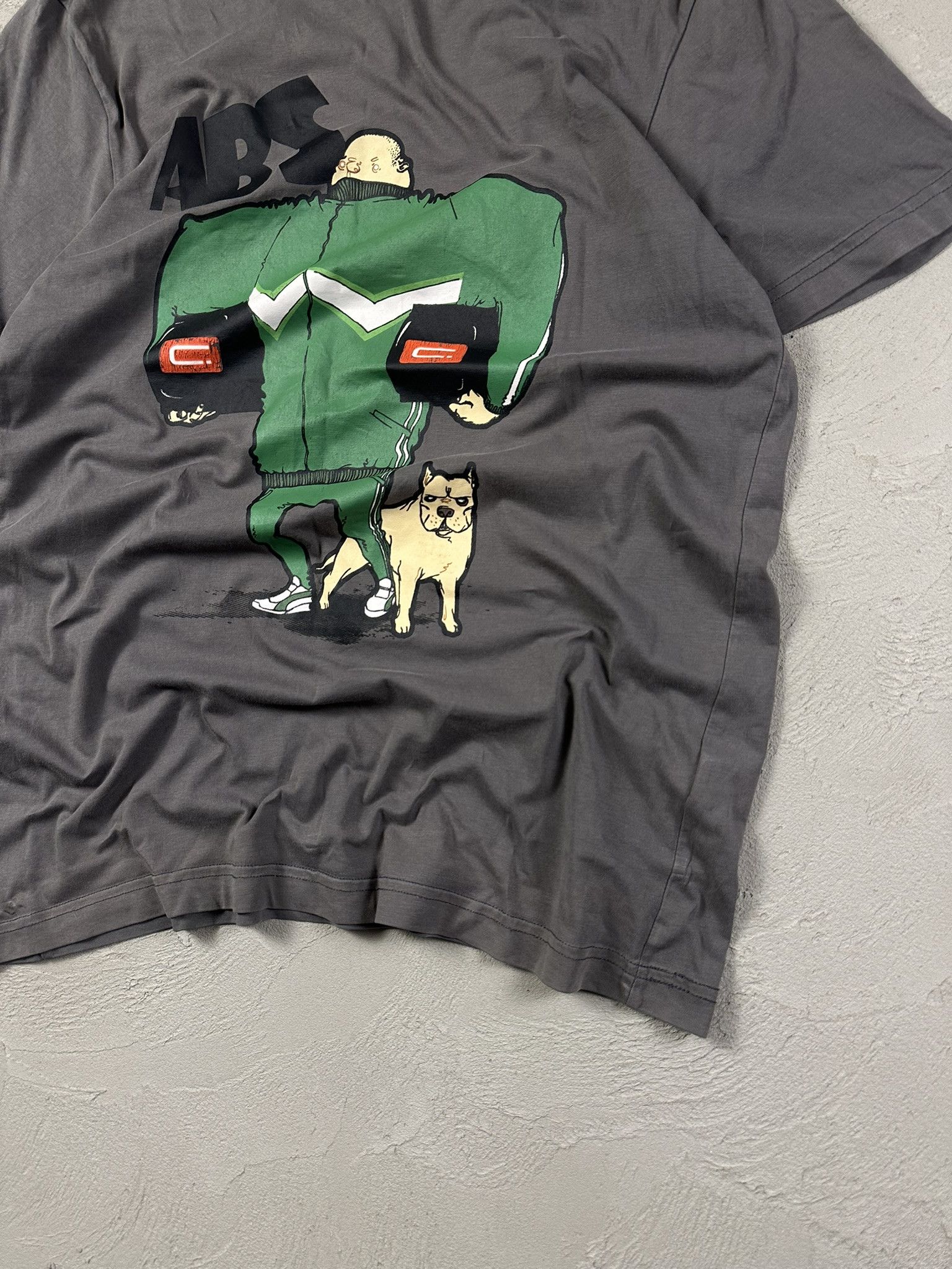 Vintage Vintage Y2k JNCO Style Abs Gangsta T-shirt 00s Size US L / EU 52-54 / 3 - 5 Thumbnail