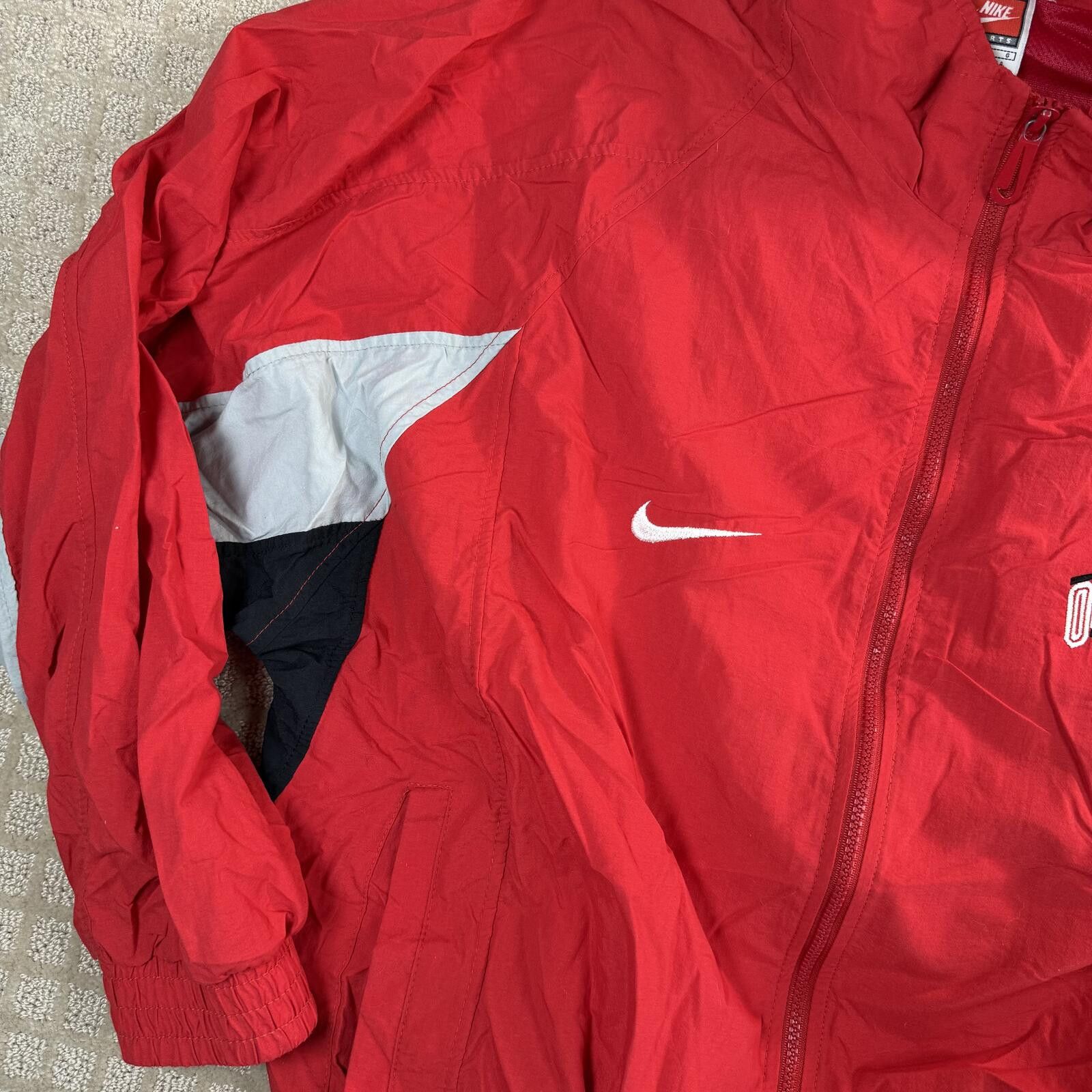 Nike Vintage Nike Team Ohio State Jacket USA Made Large Size US L / EU 52-54 / 3 - 3 Thumbnail