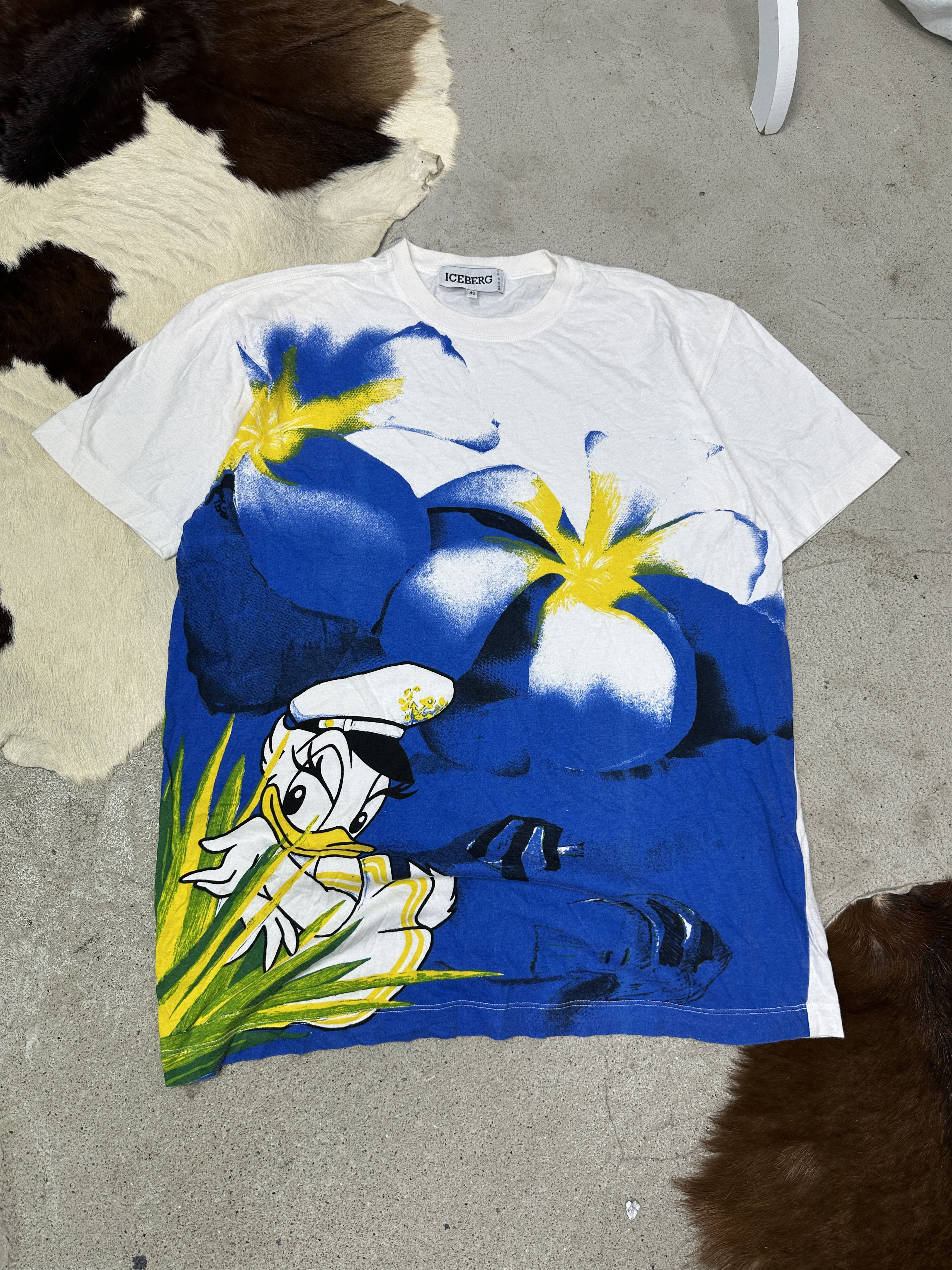 Vintage Streetwear Skater Iceberg Disney T-shirt Y2K