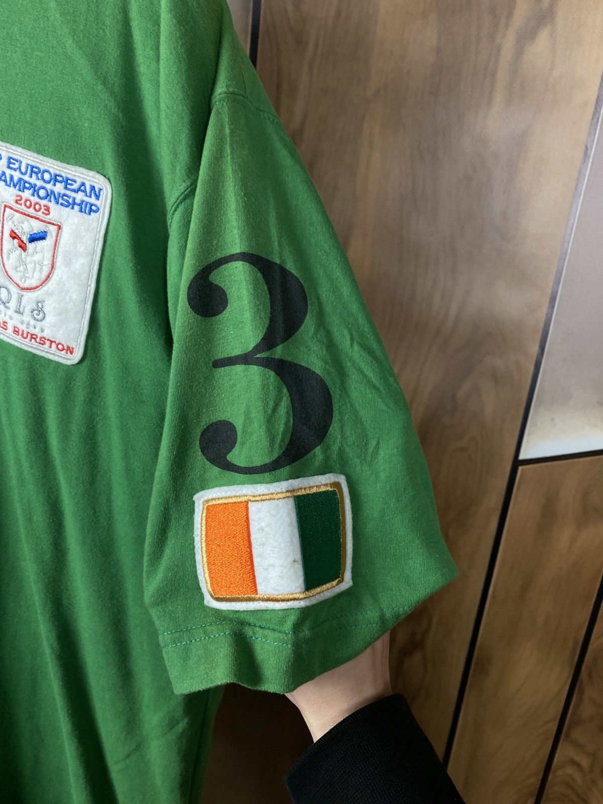La Martina 🎠Vintage 90s Polo T-Shirt La Martina Racing Ireland VTG Tee🎠 Size US XL / EU 56 / 4 - 9 Thumbnail