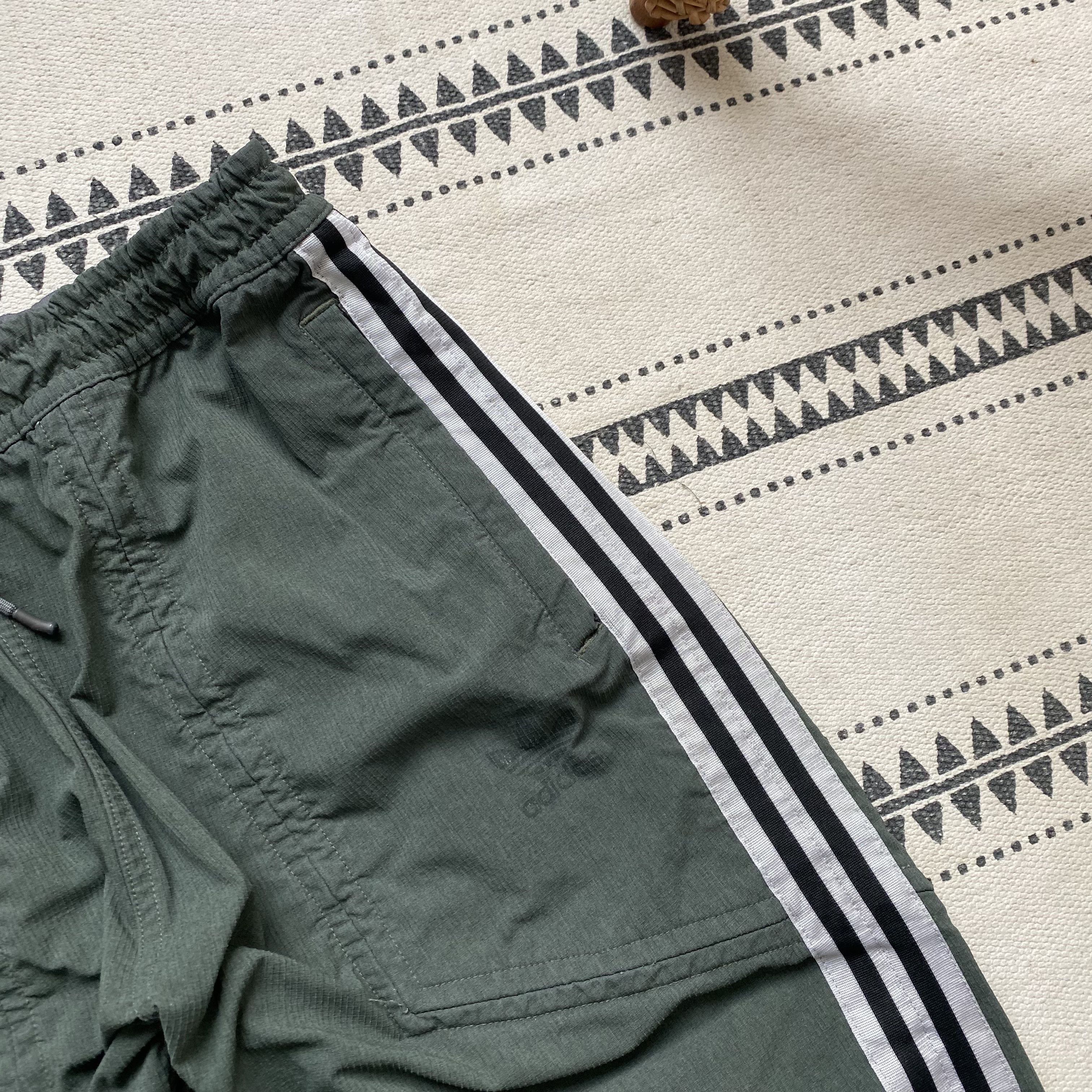 Adidas Adidas 2in1 Nylon Track pants jogger Vintage stye Drill Size US 32 / EU 48 - 7 Thumbnail