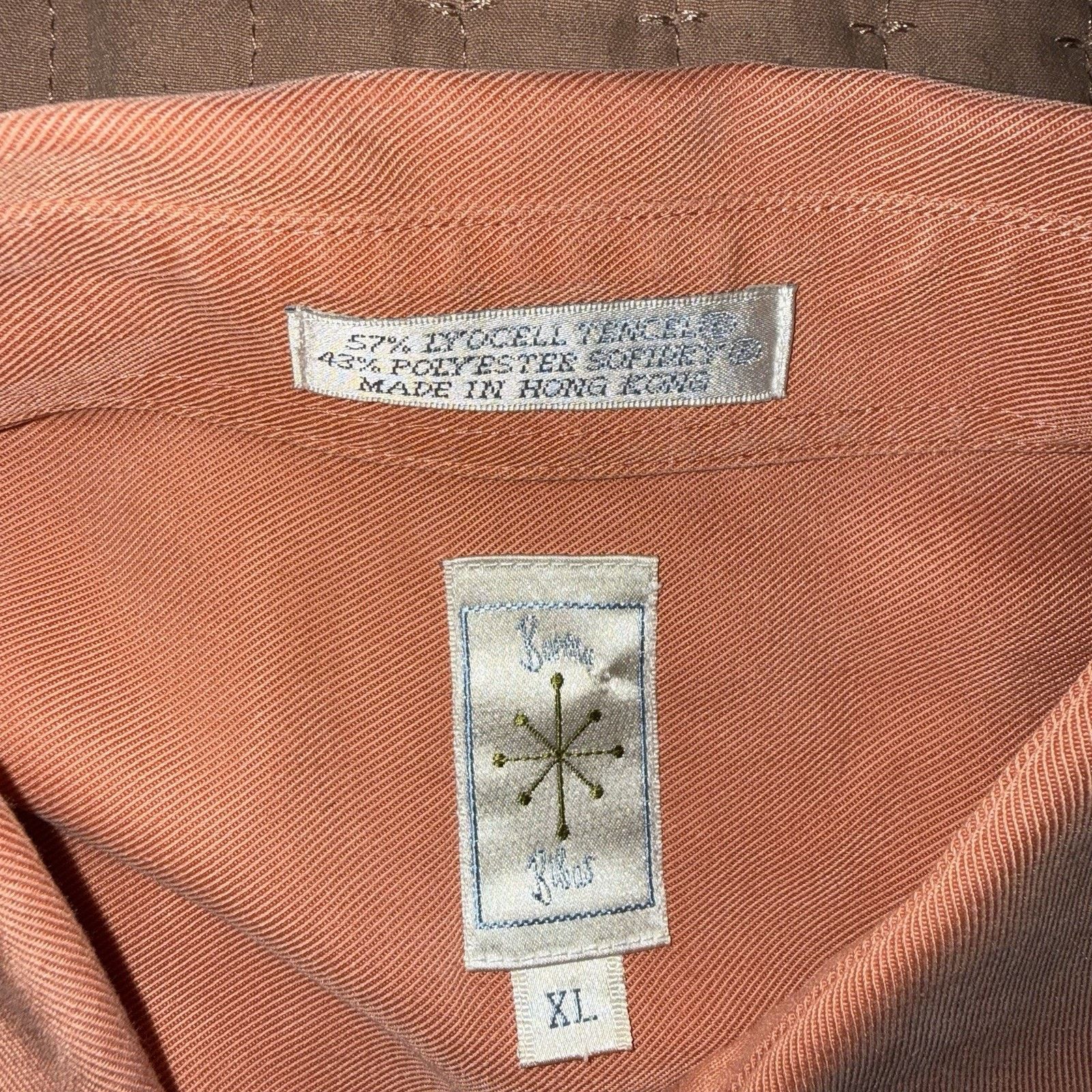 Burma Bibas Vintage Burma Bibas Shirt XL Lyocell Button Down Luxury Size US XL / EU 56 / 4 - 6 Thumbnail