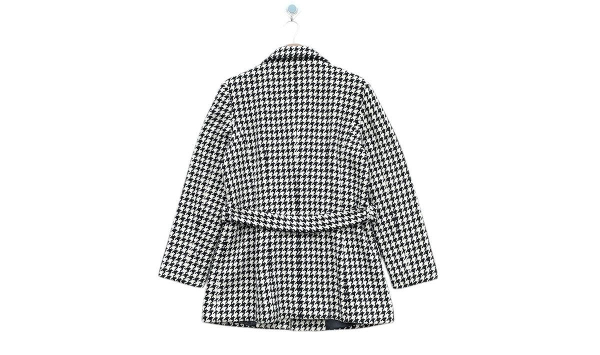 Yohji Yamamoto RARE🔥 INED by Yohji Yamamoto Houndstooth Wool Coat Jacket Size M / US 6-8 / IT 42-44 - 2 Thumbnail