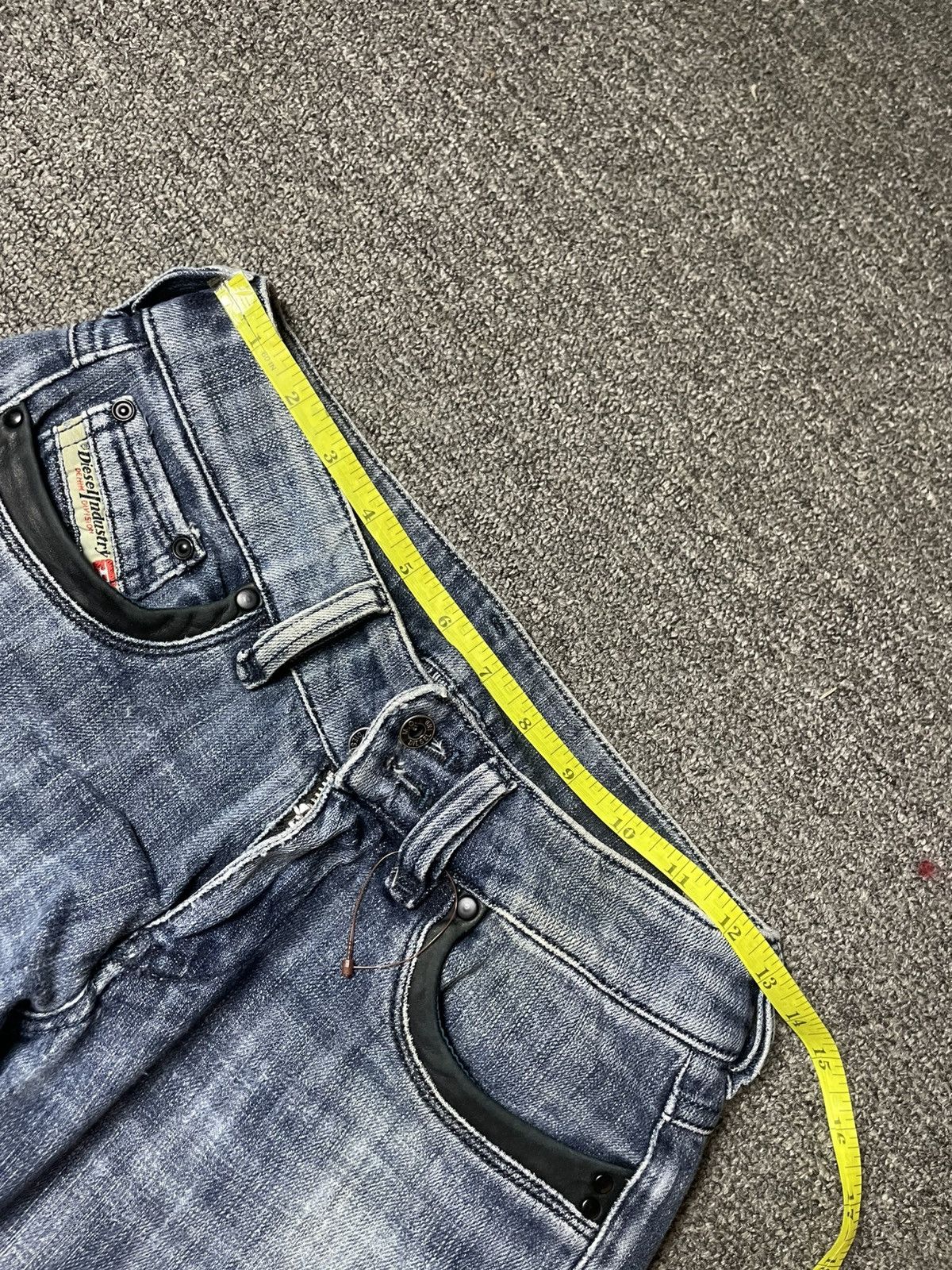 Diesel Diesel Industry x Denim Division Jeans Pants (92) Size US 26 / EU 42 - 5 Thumbnail