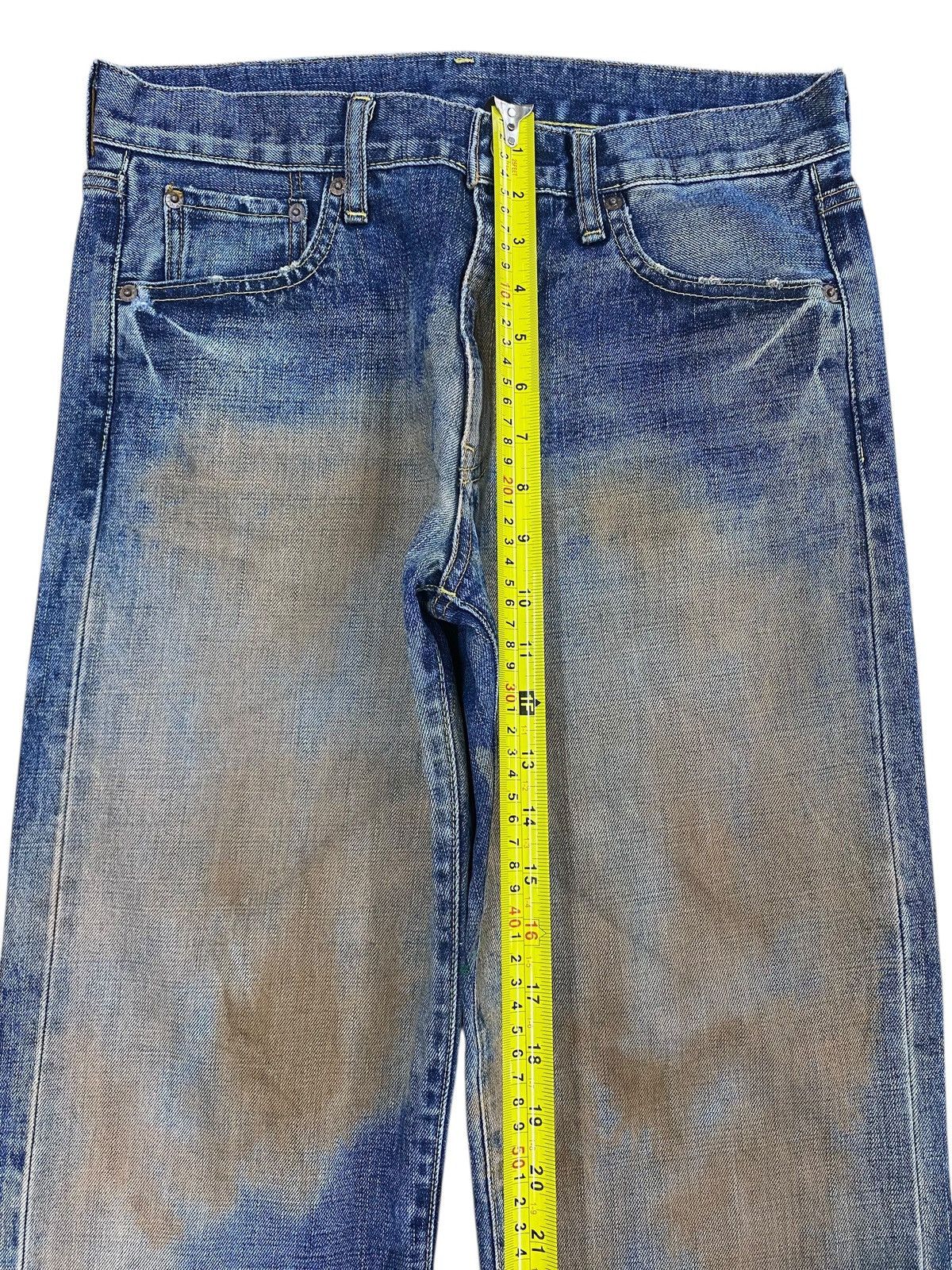 Uniqlo Uniqlo Rusty Faded Wash Style Loose Jeans Size US 31 - 6 Thumbnail