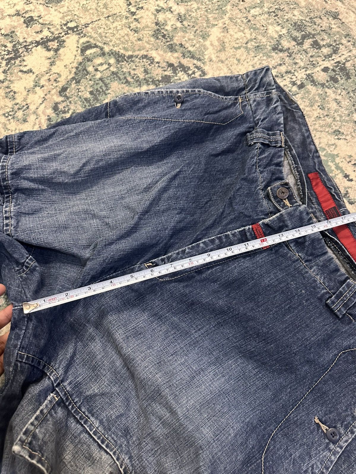 Marithe + Francois Girbaud Vintage Y2K MFG Baggy Strap Pant Size US 42 / EU 58 - 16 Thumbnail