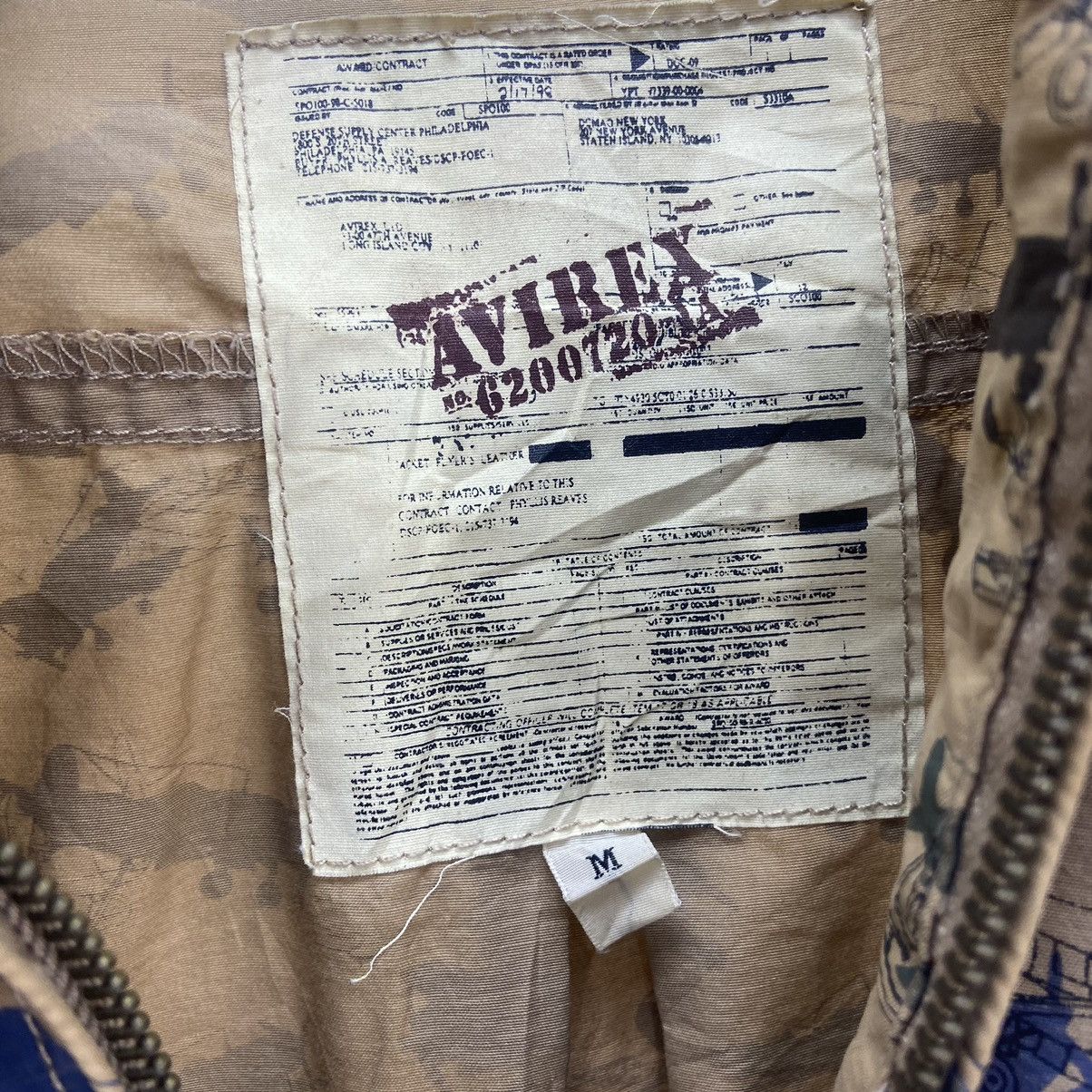 Avirex Avirex Fighter Aircraft Raptor Eagle Full Print Light Jacket Size US S / EU 44-46 / 1 - 21 Thumbnail
