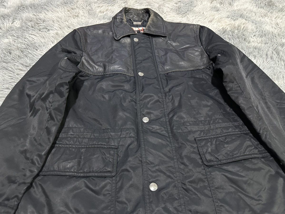 Valentino 🔥Archived Valentino Hybrid Cowhide Leather Jacket Patina Size US XL / EU 56 / 4 - 2 Thumbnail