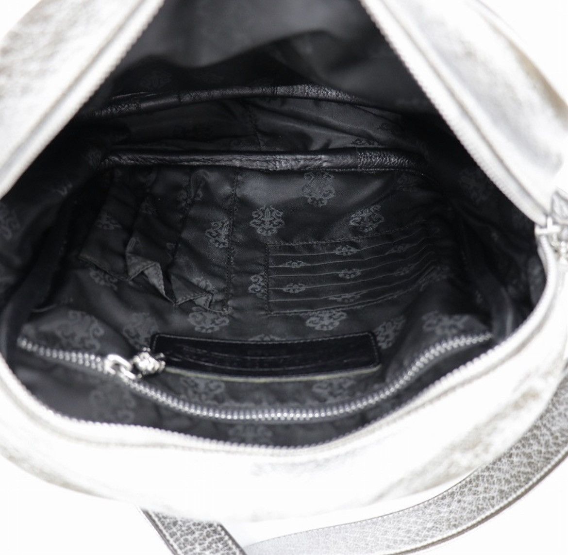 Chrome Hearts Chrome Hearts Silver Leather TAKA BAG Bag Small ch Cross Size ONE SIZE - 8 Thumbnail