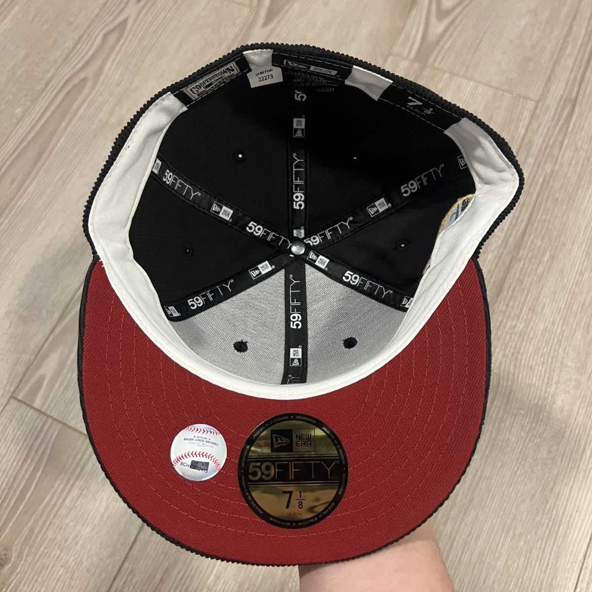 New Era Houston Astros Corduroy New Era Size 7 1/8 Size ONE SIZE - 2 Thumbnail