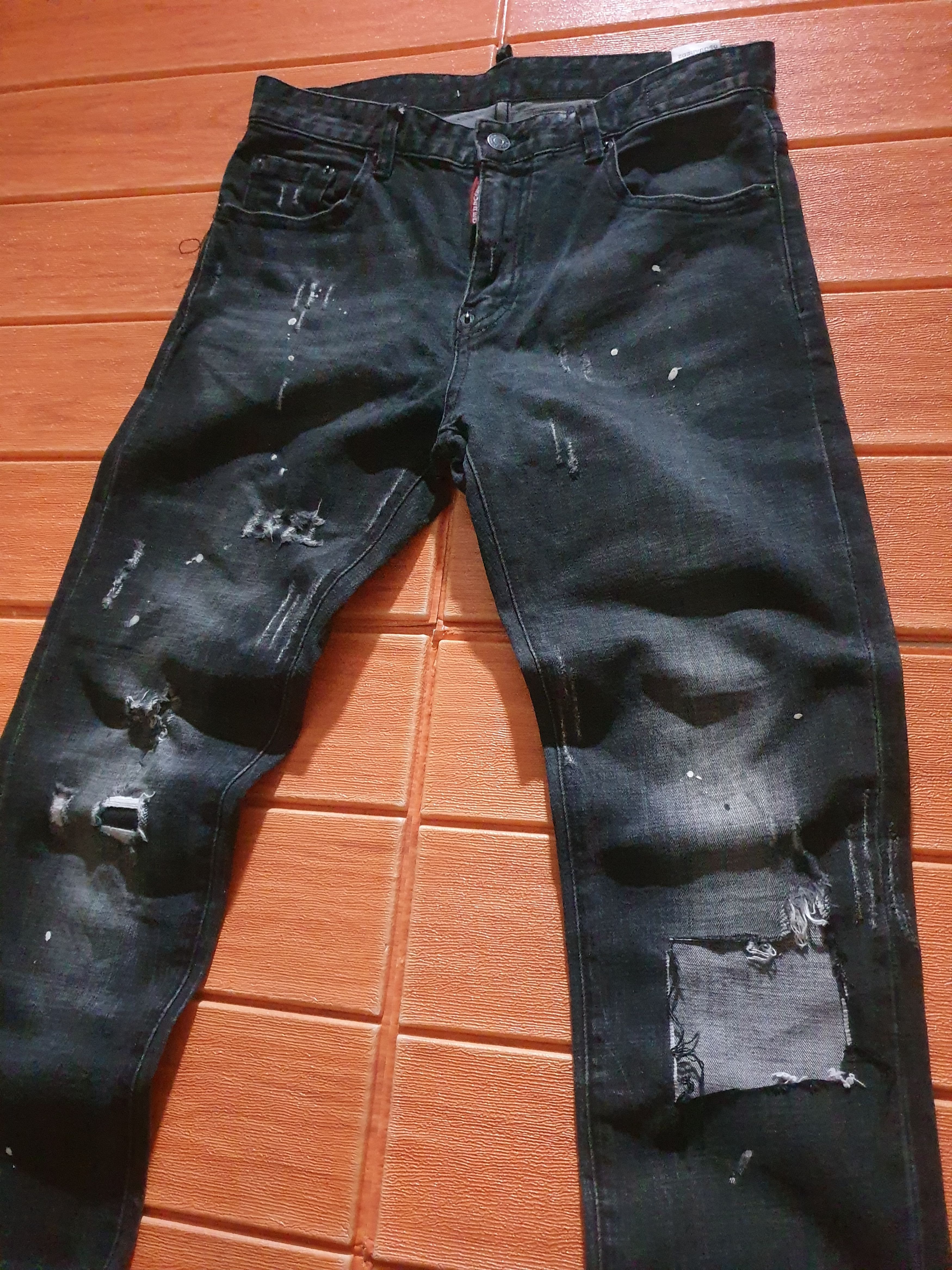 Dsquared2 💥Dsquared2 distressed denim jeans Size US 31 - 8 Thumbnail