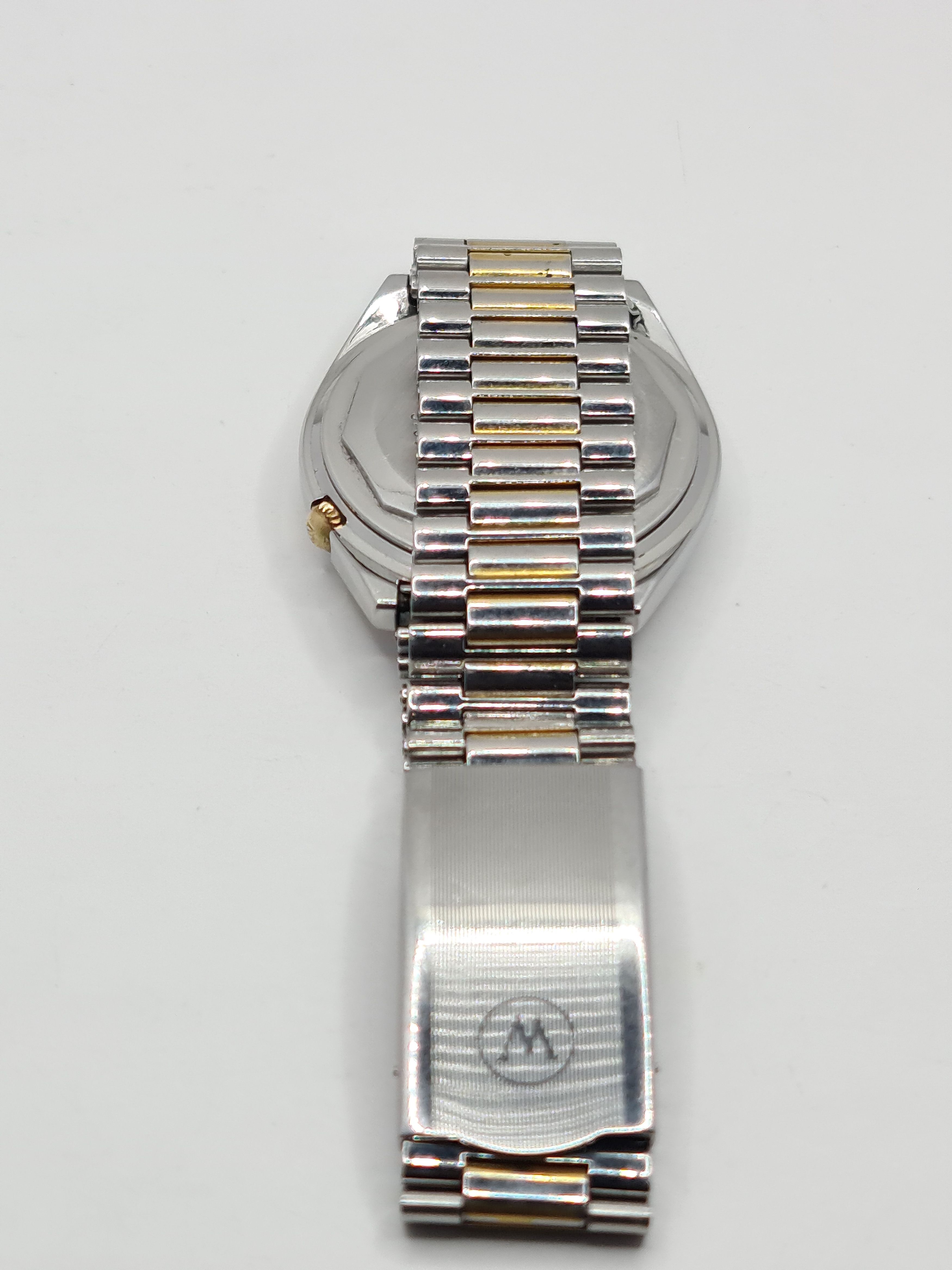 Vintage West End Sowar Prima Auto 21J Swiss Watch Gold Two-Tone Size 36 - 7 Thumbnail