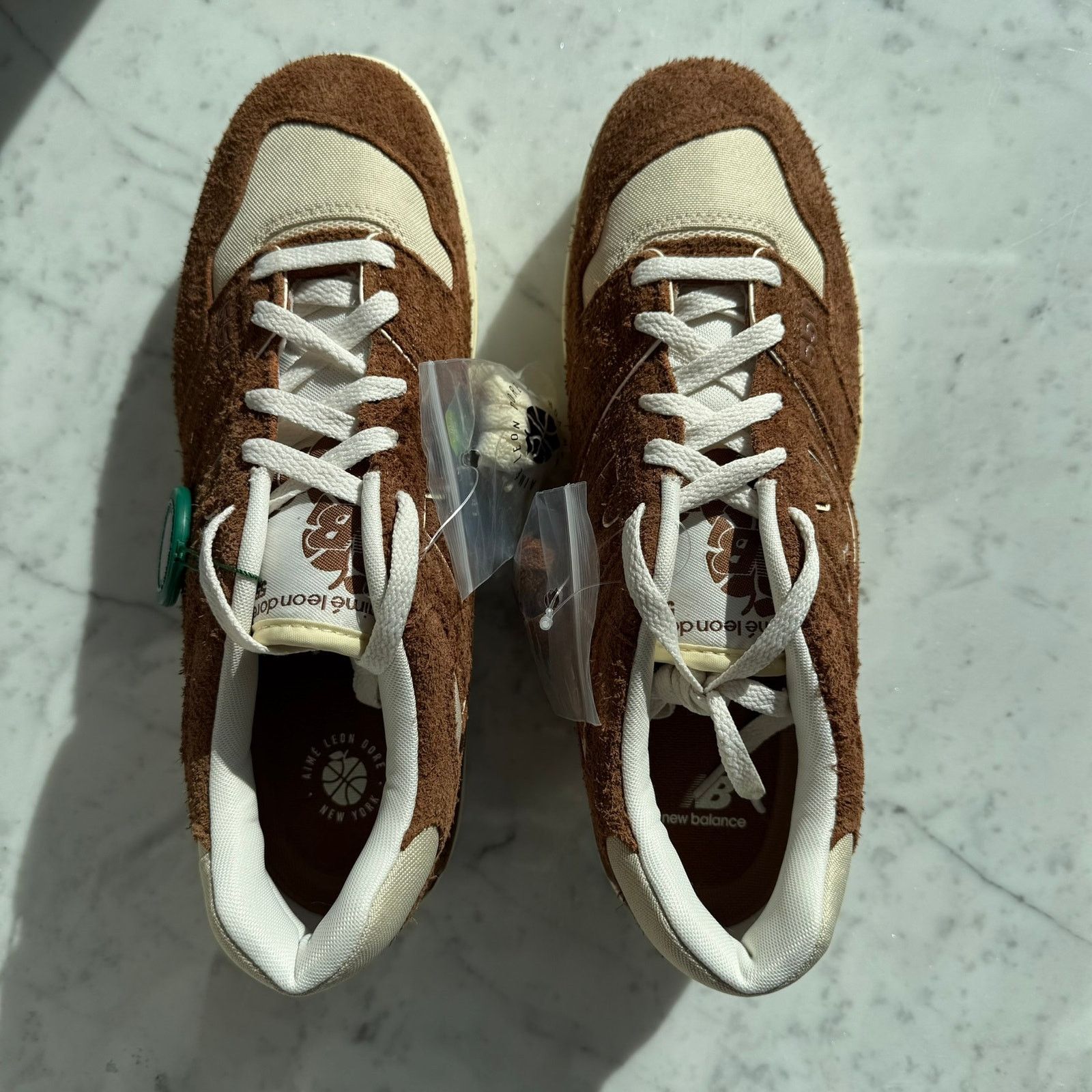 New Balance New Balance x Aimé Leon Dore 550 Brown Suede Sneakers Size US 10.5 / EU 43-44 - 2 Thumbnail