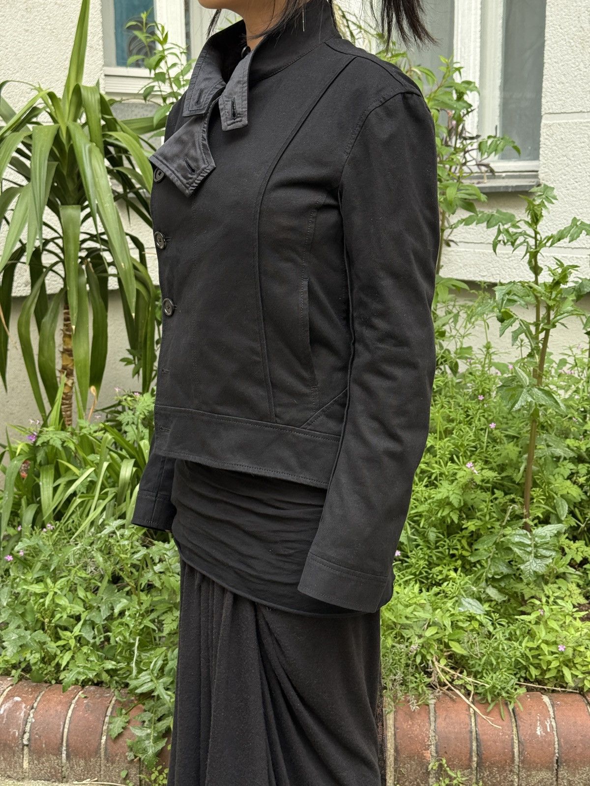 Ann Demeulemeester Ann Demeulemeester buttons biker jacket Size XXS / US 00 / IT 34 - 8 Thumbnail