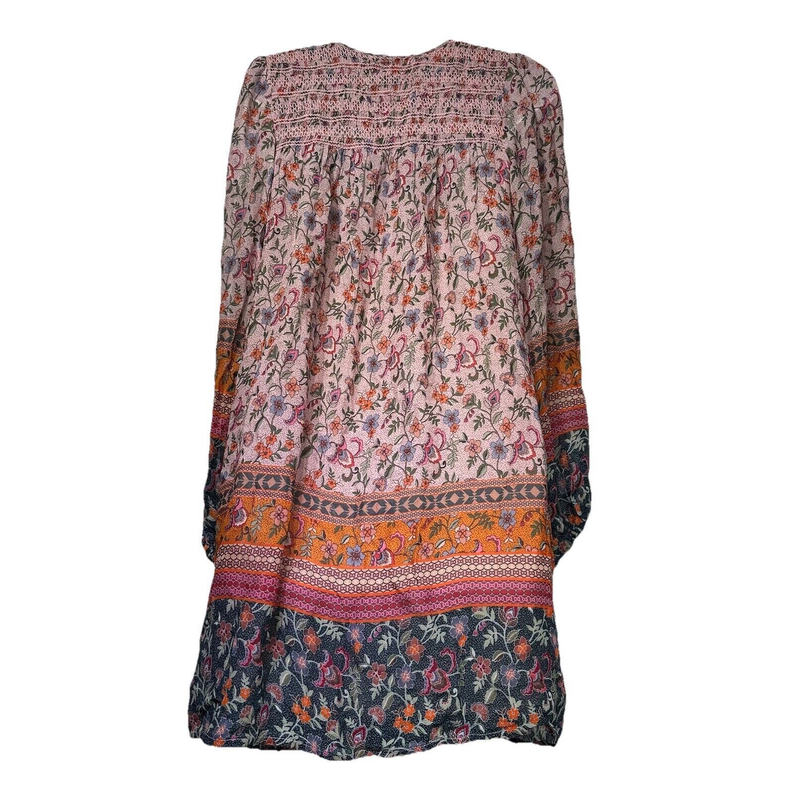 Johnny Was JADE by JOHNNY WAS Maha Rayon Floral Embroidered Dress XS Size XS / US 0-2 / IT 36-38 - 6 Thumbnail
