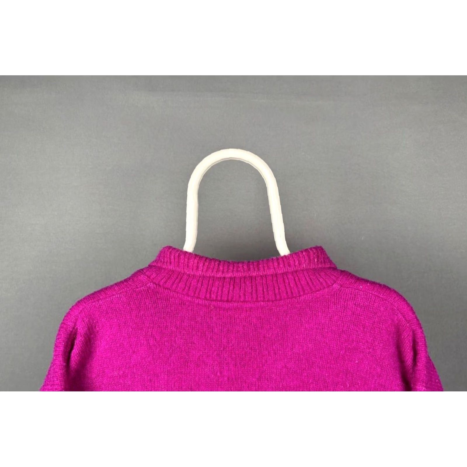 Lacoste Lacoste Knit Sweater Wool Purple Vintage 6 Heavyweight Crew Neck Pullover Mens 90s London Cotton Wool Knit Size US S / EU 44-46 / 1 - 6 Thumbnail