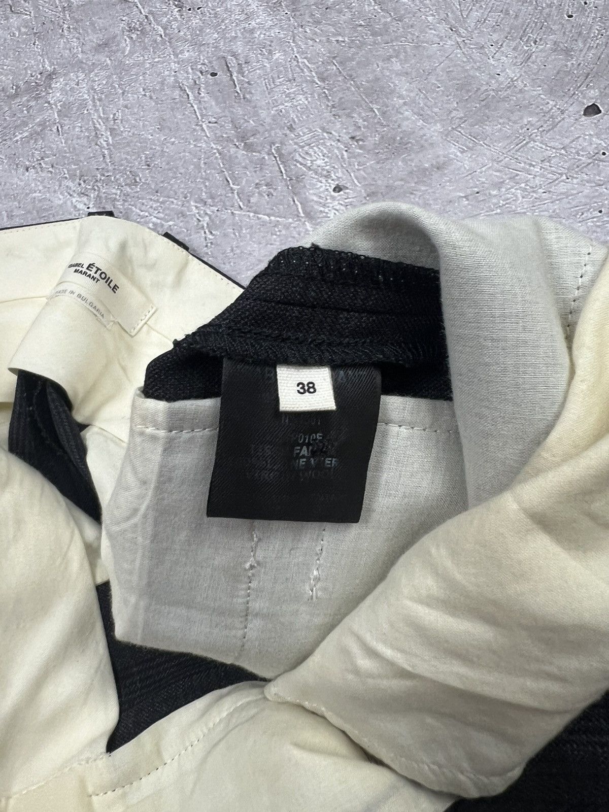 Isabel Marant Isabel Marant Etoile Nicklas Checked Pants Size 38R - 8 Thumbnail