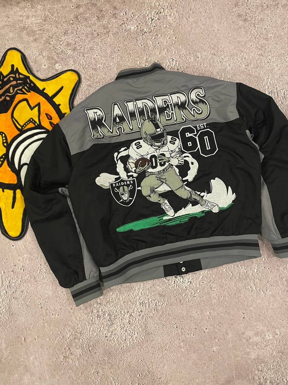 NFL Vintage Riders NFL Wool Varsity Bomber Jacket Size US S / EU 44-46 / 1 - 4 Thumbnail