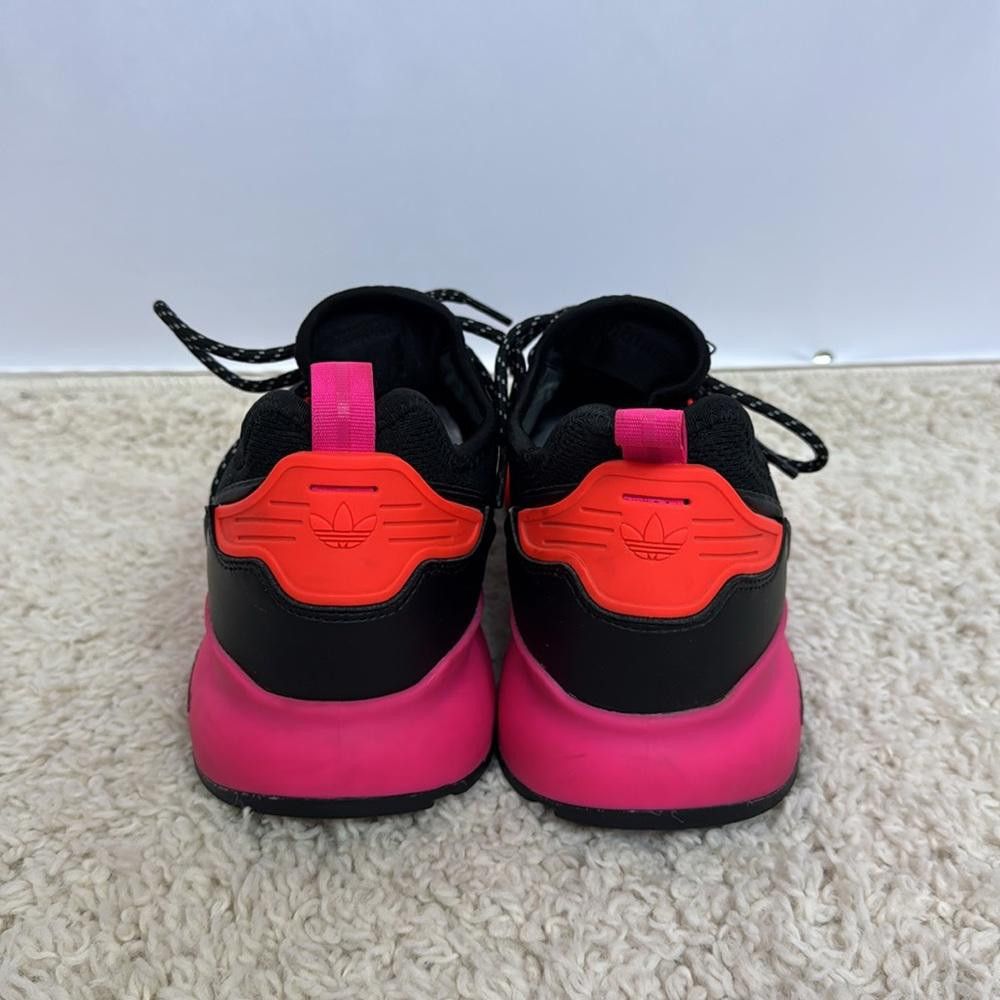 Adidas Adidas ZX 2K Boost Black Pink Sneakers Size 9 Men’s Size US 9 / EU 42 - 6 Thumbnail