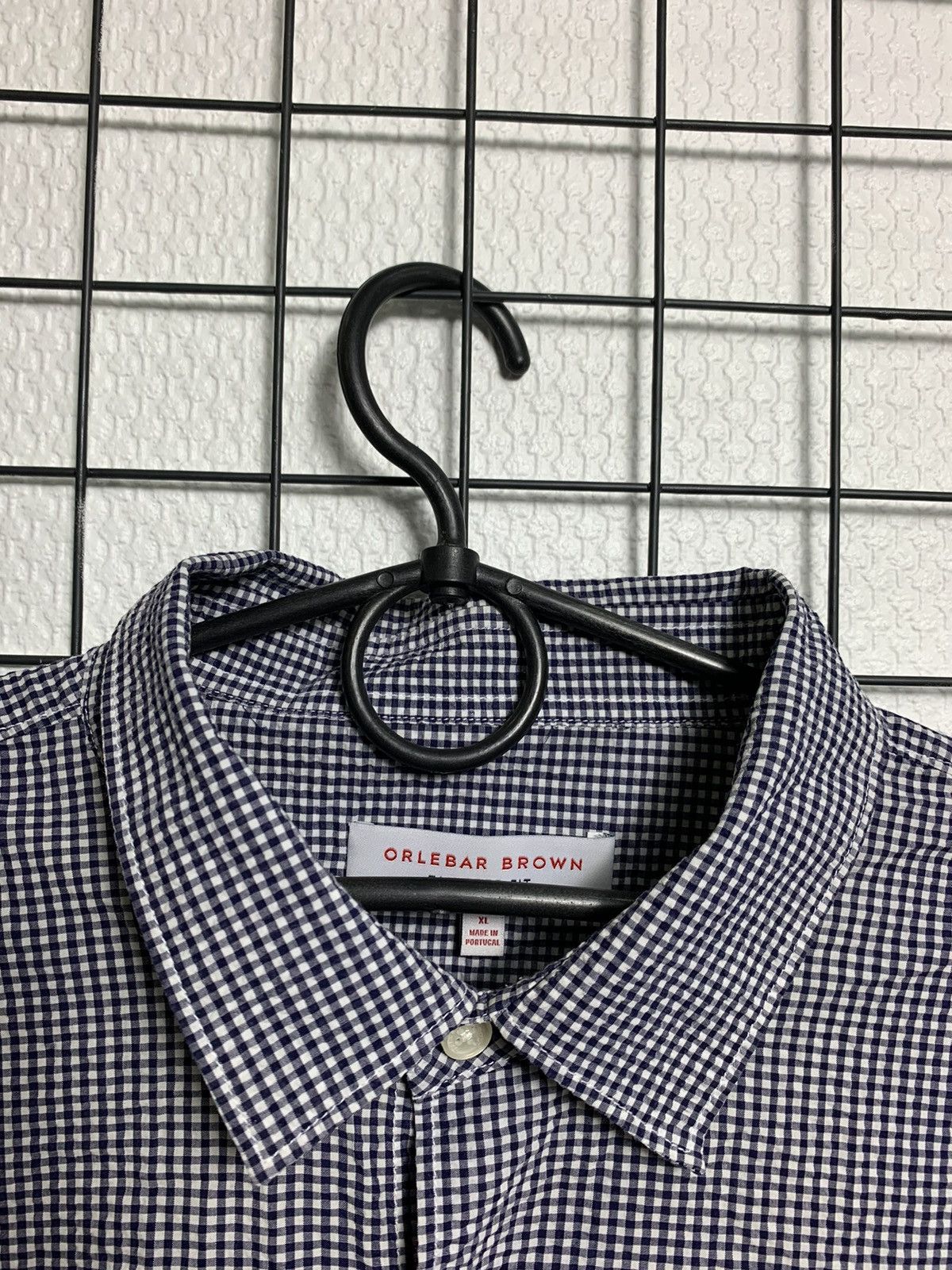 Orlebar Brown Orlebar Brown Mens Cotton Indigo Blue Summer Shirt Size US XL / EU 56 / 4 - 10 Thumbnail