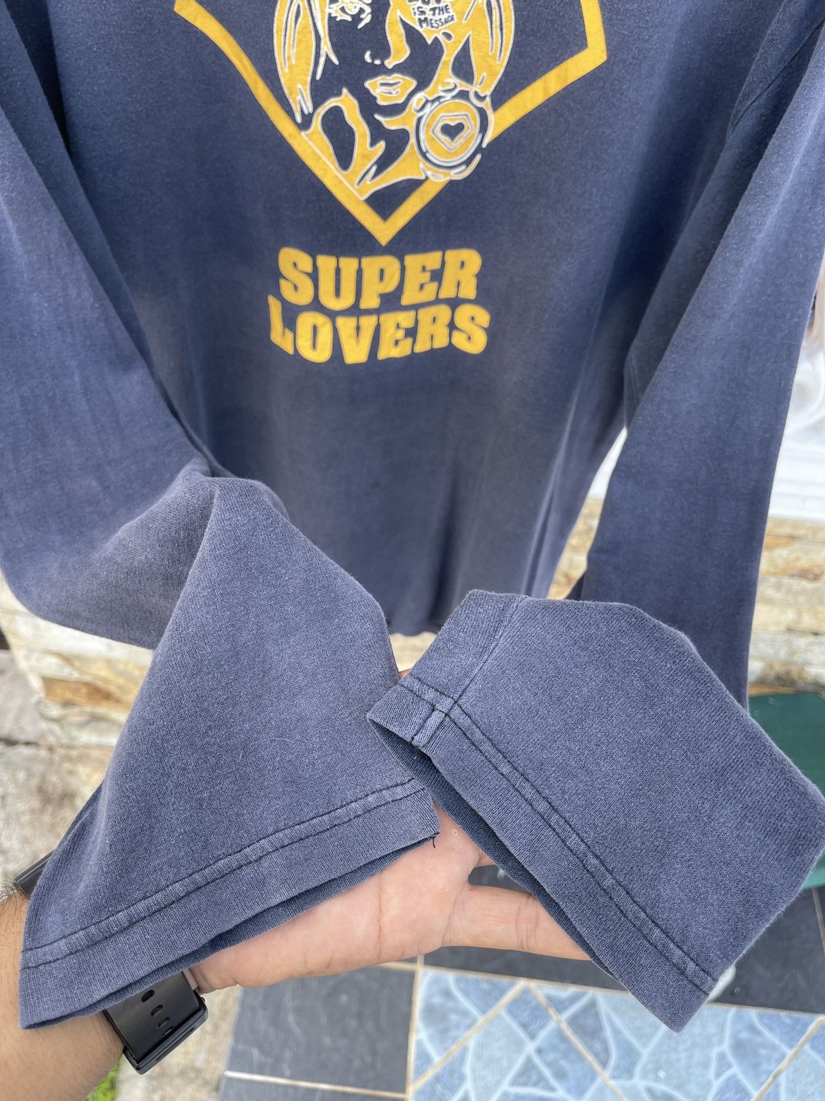 Hysteric Glamour Vtg’90s Sun Faded🔥SUPER LOVER🔥LoveisTheMessage LongSleeve Size US M / EU 48-50 / 2 - 4 Thumbnail