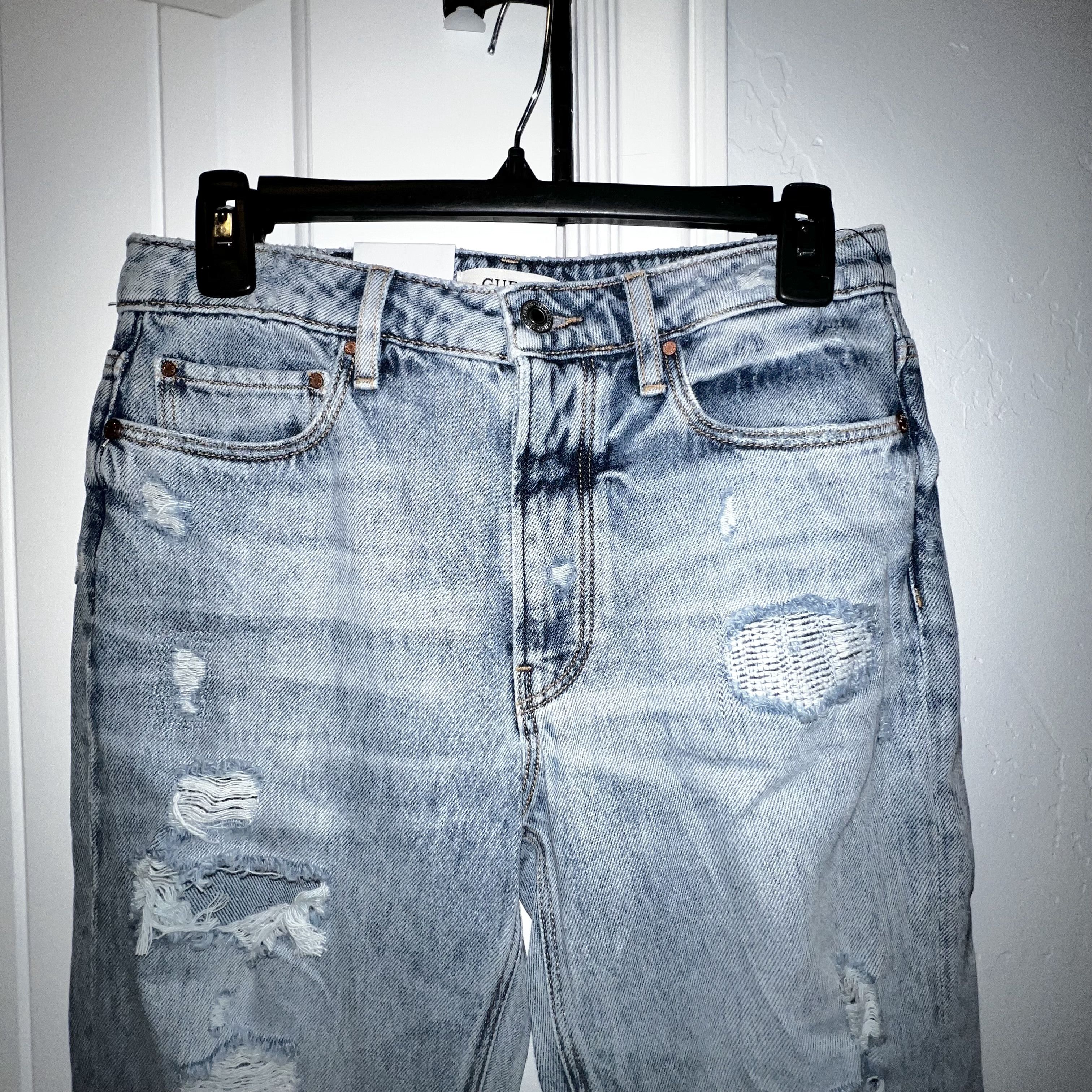 Guess NWT Guess High-Waist Distressed Jeans - 26 Size 26" / US 2 / IT 38 - 5 Thumbnail