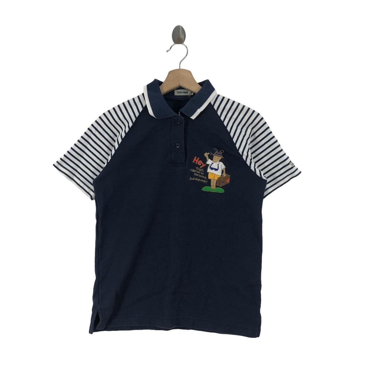 TaylorMade TAYLOR MADE Take Me To The Beach Polo Tee Shirt Striped Size US M / EU 48-50 / 2 - 1 Thumbnail