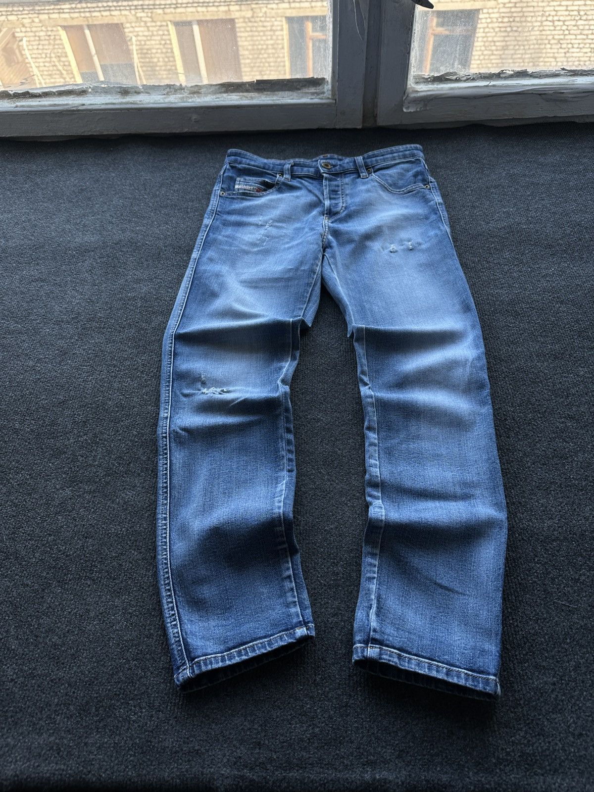 Diesel 🚨 DIESEL AVANT GARDE GOTHIC WOMEN JEANS LOGO IFSIXWASNINE Size 28" / US 6 / IT 42 - 2 Thumbnail