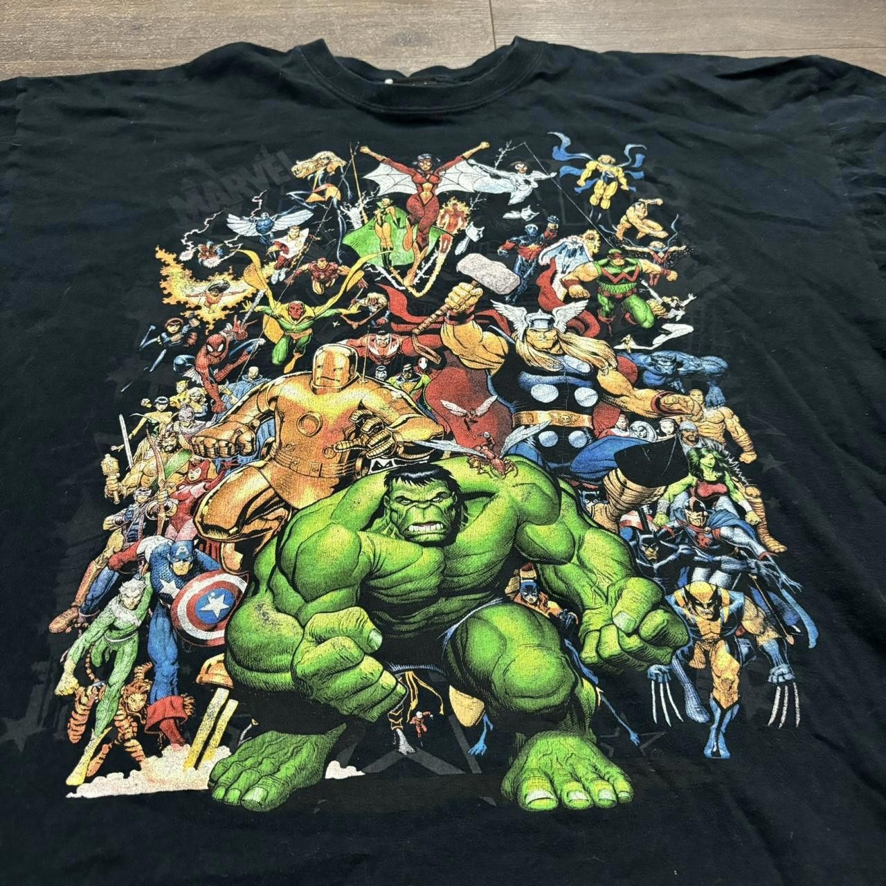 Marvel Comics vintage marvel superheroes t shirt 00s XXL Size US XXL / EU 58 / 5 - 2 Thumbnail