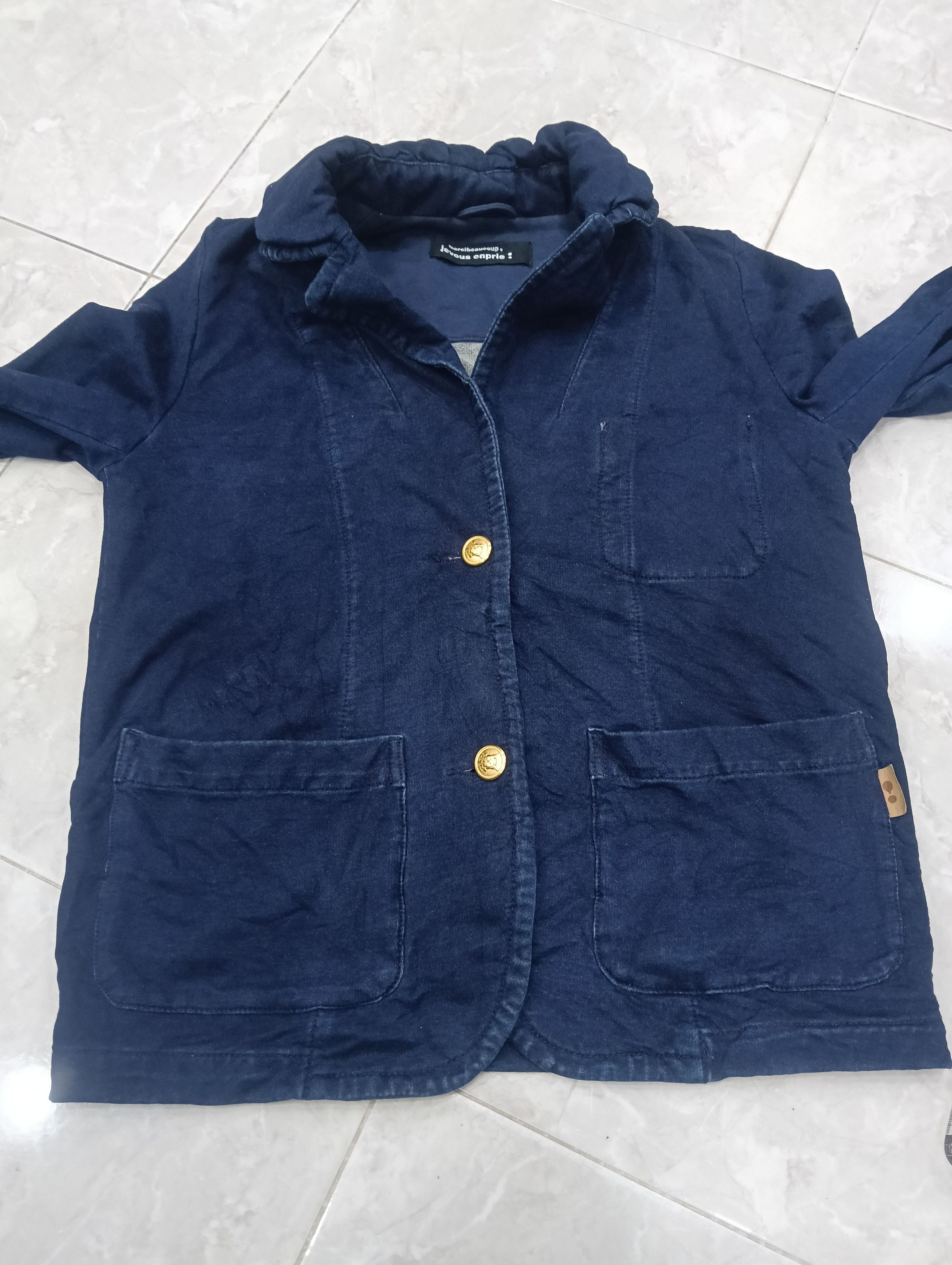 Issey Miyake Issey Miyake Merci beaucoup Like Shawl Collar Size M / US 6-8 / IT 42-44 - 3 Thumbnail