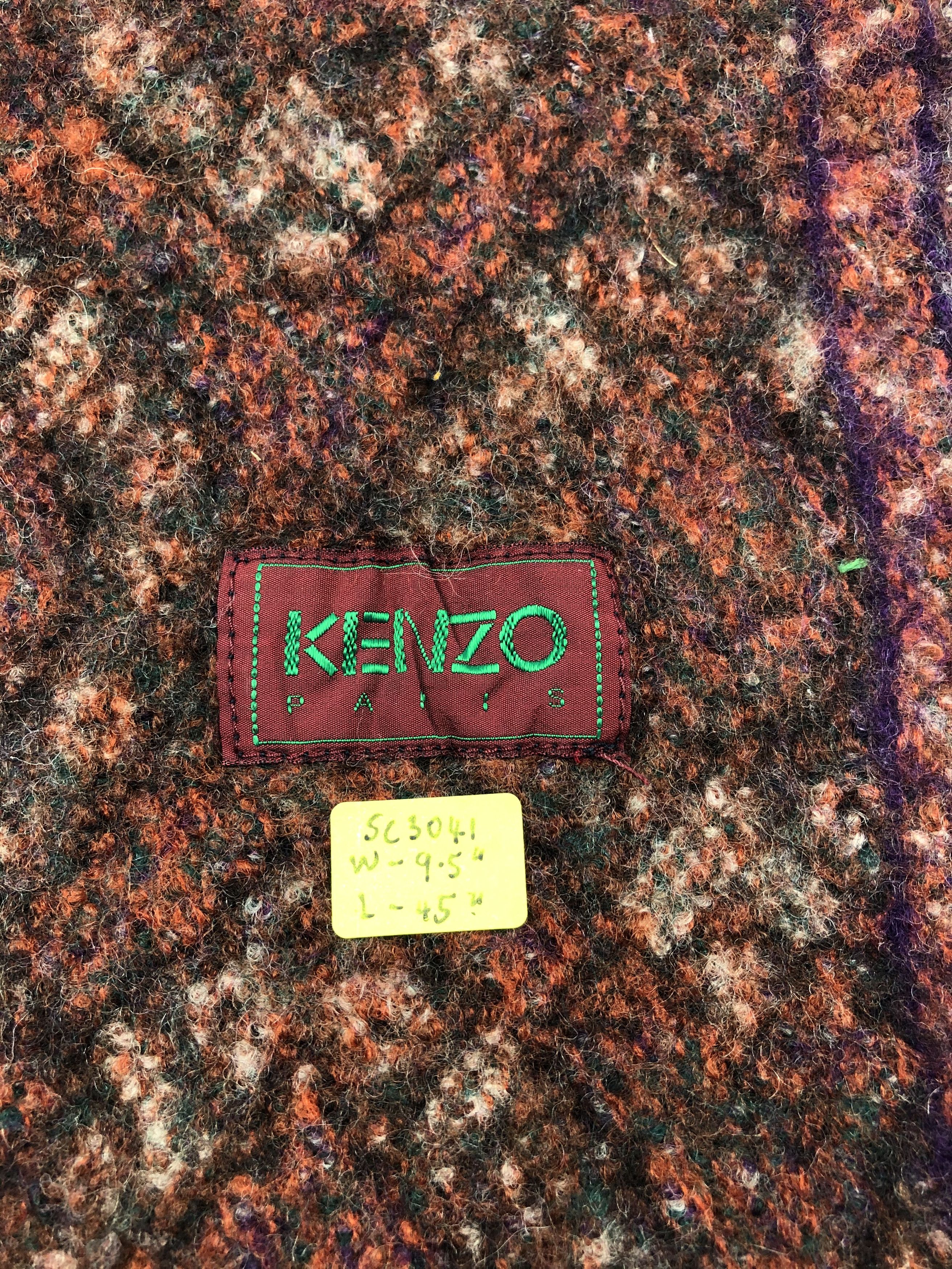 Kenzo Kenzo Scarf / Muffler / Neckwear Size ONE SIZE - 4 Thumbnail