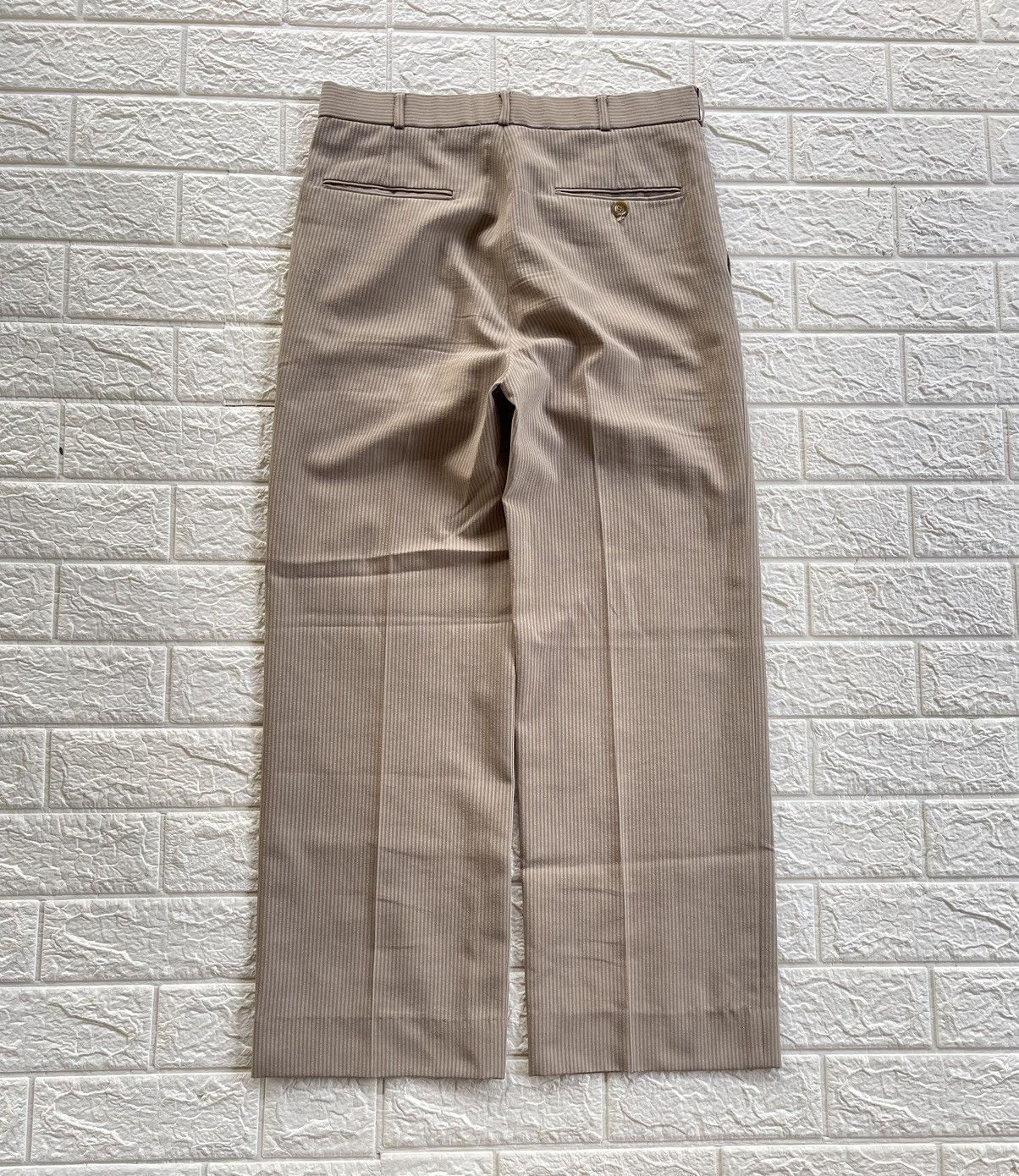 Christian Dior Monsieur Slack Vintage Monsieur Casual Wide Leg Pants Size 30" / US 8 / IT 44 - 16 Thumbnail