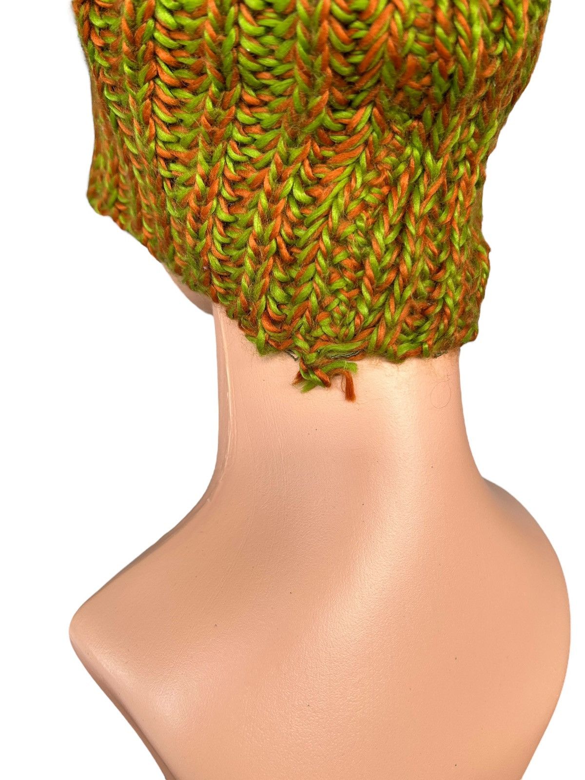 Japanese Brand × Kapital × Vintage Crochet Knitted Handmade Beanie Hats Size ONE SIZE - 5 Thumbnail