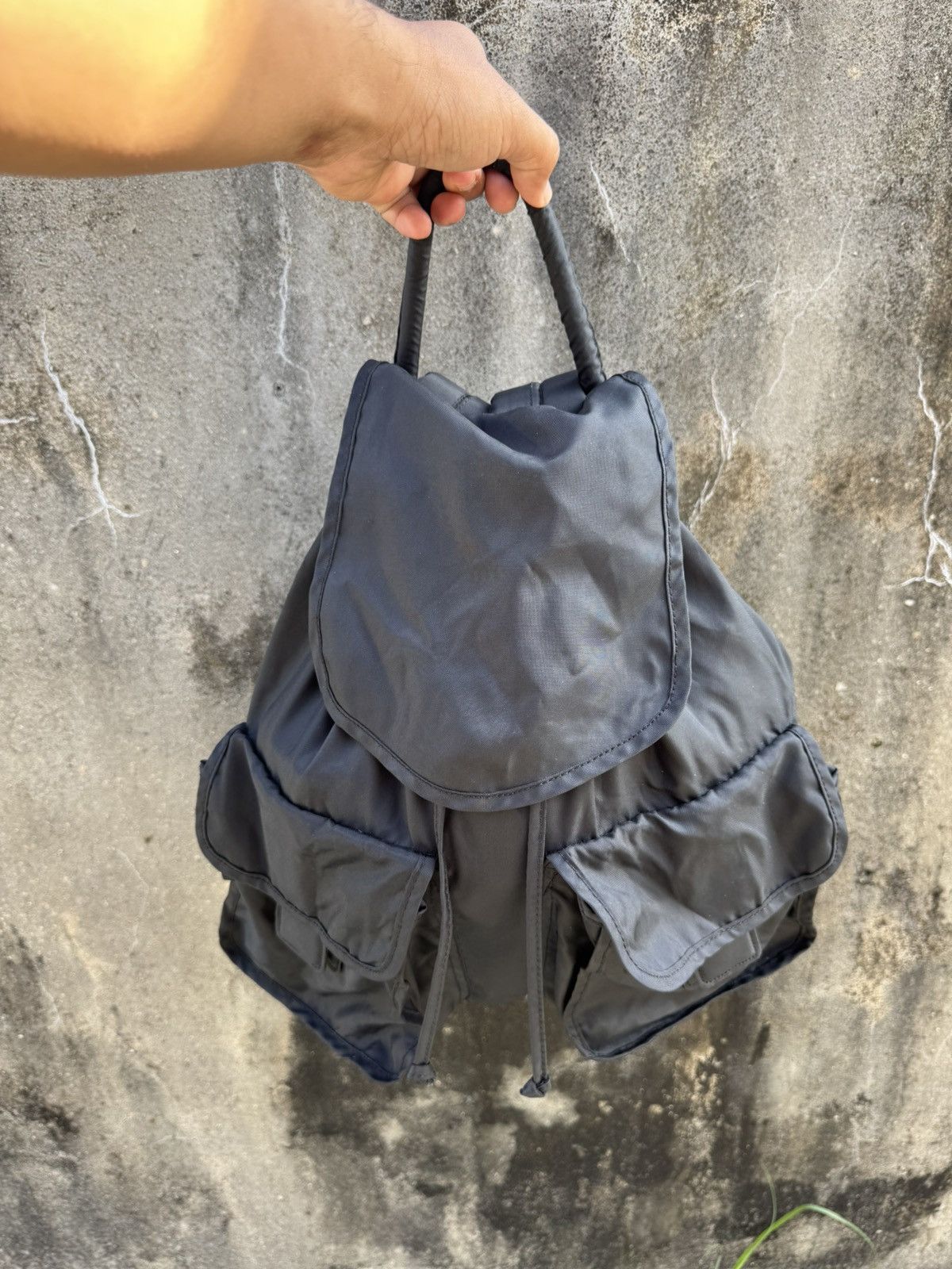 Yohji Yamamoto Vintage Yohji Yamamoto Y’saccs Nylon Backpack 28L Y’s Rare Size ONE SIZE - 1 Thumbnail