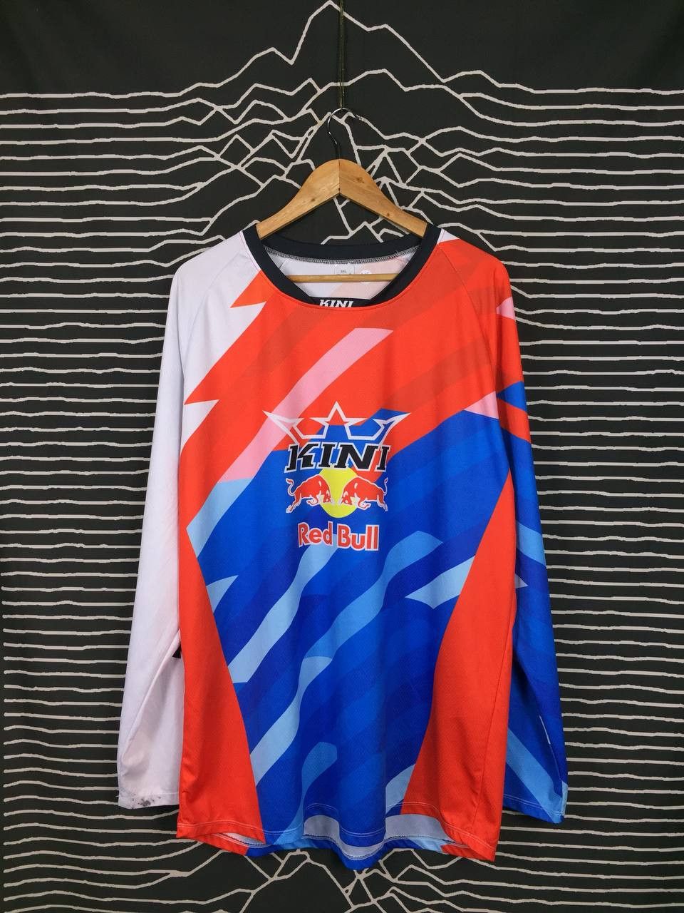 Red Bull KINI Red Bull Downhill Gear Cycling Motocross Jersey Size US XXL / EU 58 / 5 - 1 Thumbnail