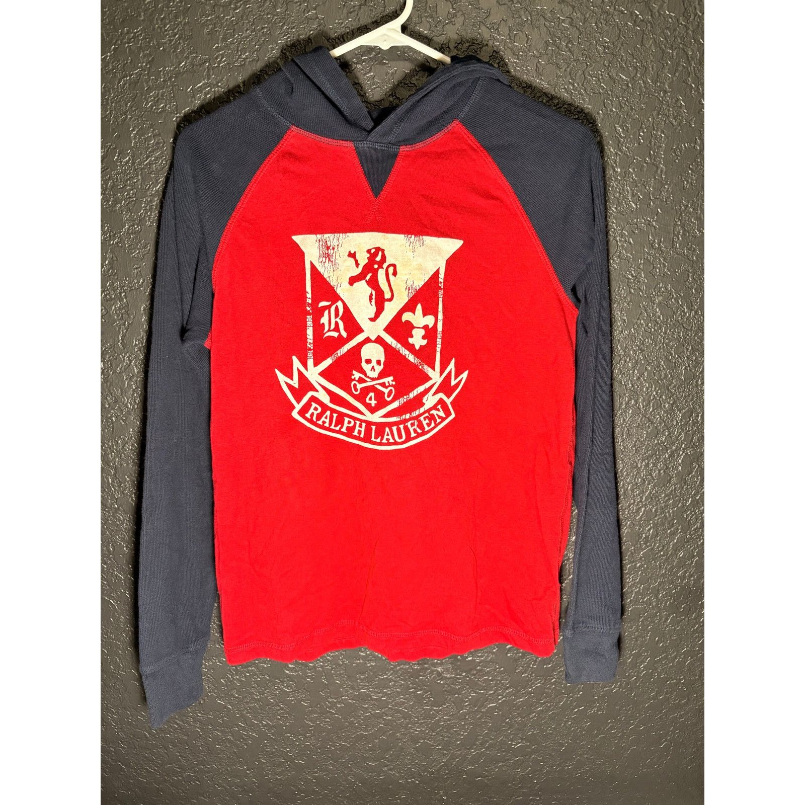 Polo Ralph Lauren Polo Ralph Lauren Skull Crossbones Hoodie Size US S / EU 44-46 / 1 - 1 Thumbnail