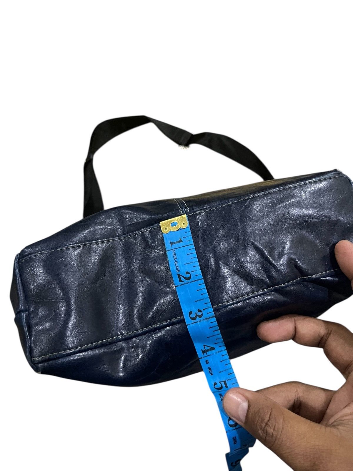 Issey Miyake SACS for TETE HOMME by ISSEY MIYAKE LEATHER CROSS BODY BAG Size ONE SIZE - 19 Thumbnail