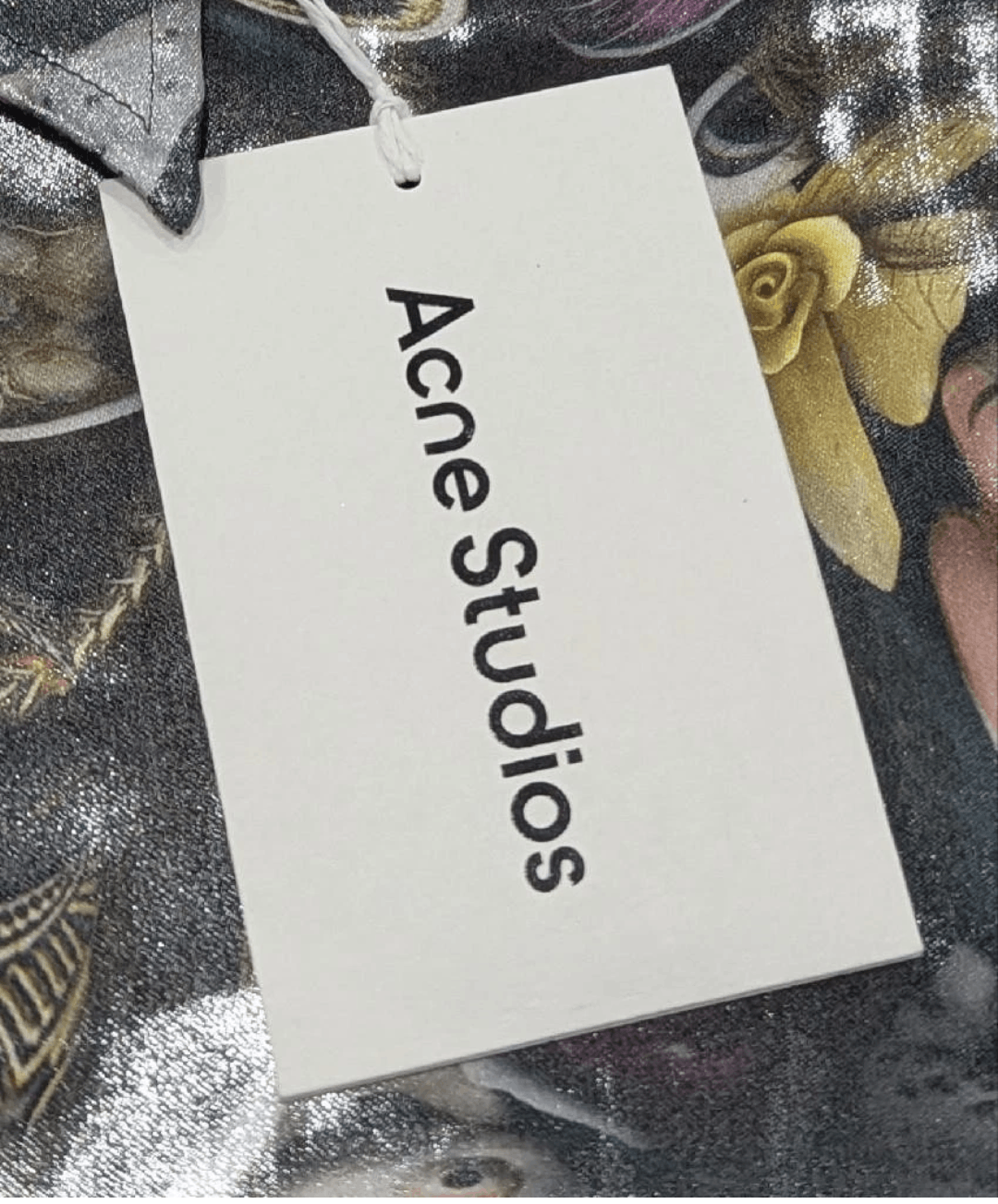 Acne Studios ACNE STUDIOS "Per B Sunberg" Print Camp Shirt Black 50 Size US M / EU 48-50 / 2 - 6 Thumbnail